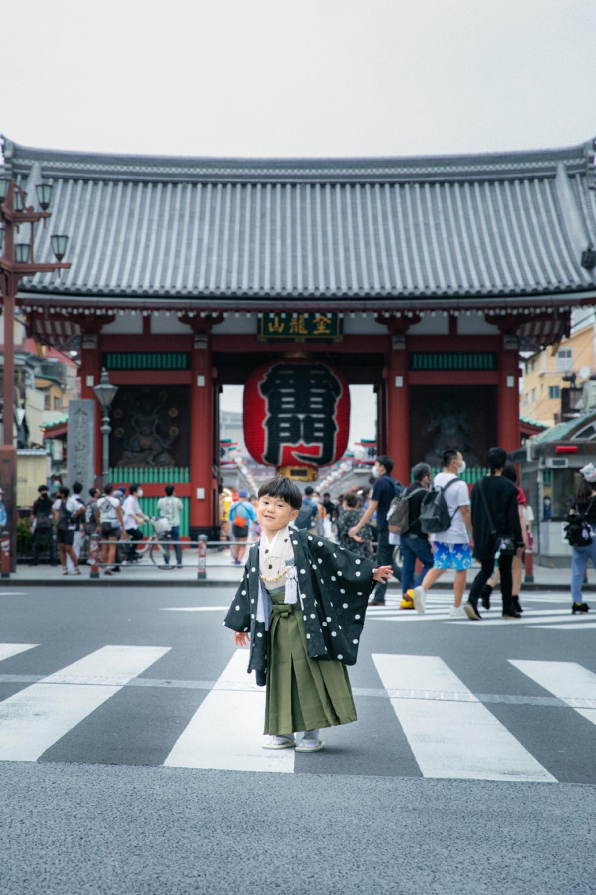 七五三　男の子　キッズ写真 　ハピスタ