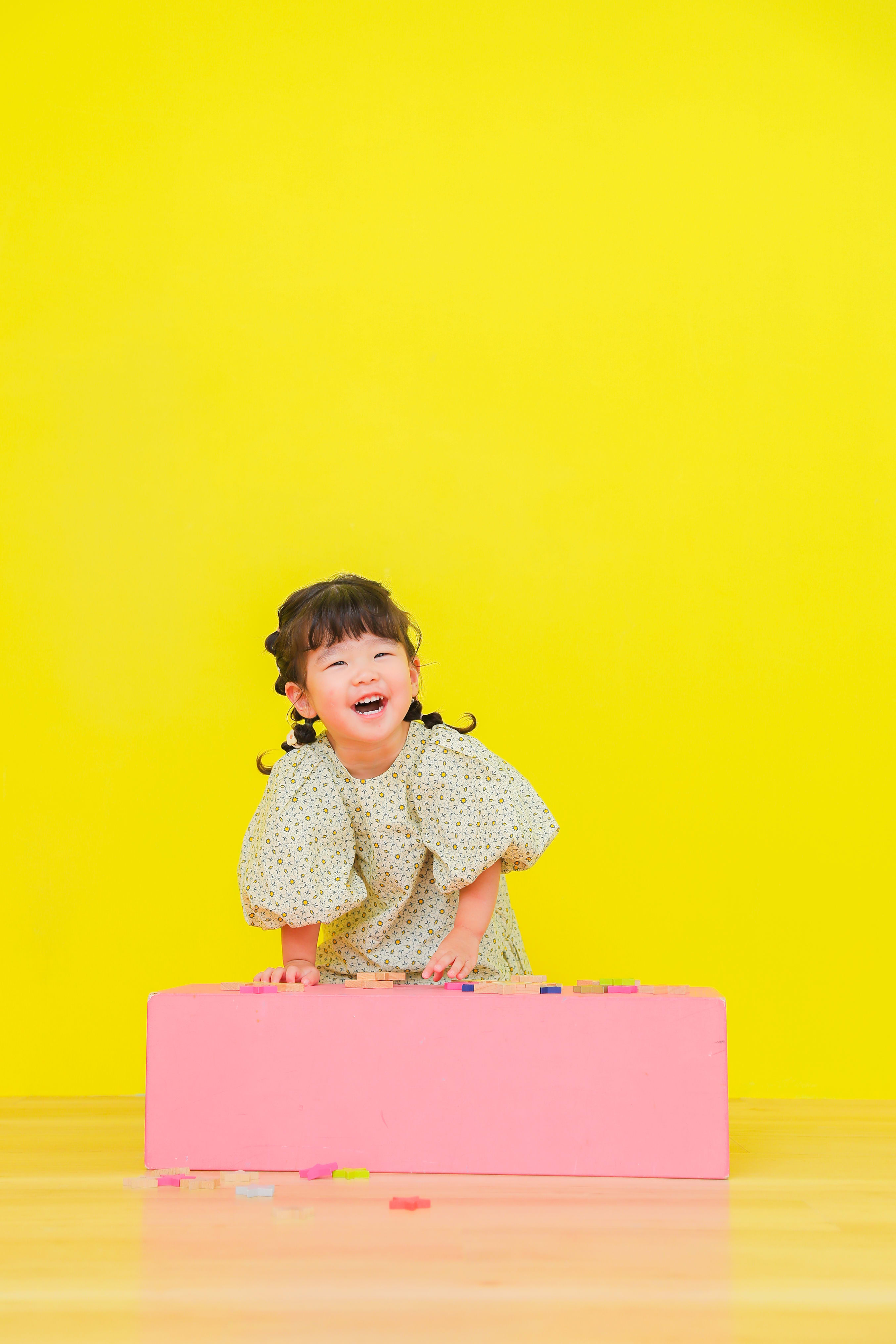 １歳お誕生日　１歳バースデー　バースデーフォト　１歳女の子　誕生日会