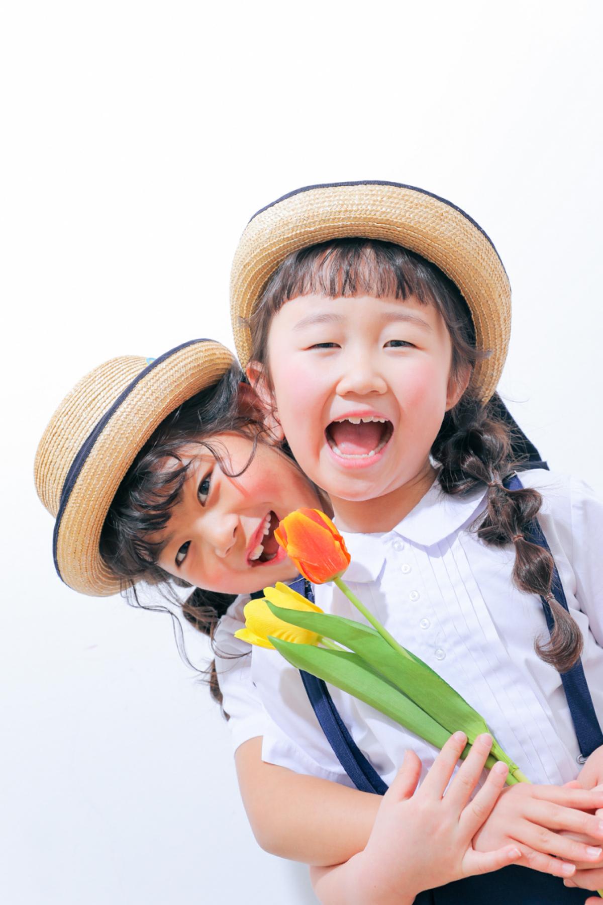 入園　入学　卒業　姉妹撮影　キッズフォトスタジオ　ハピスタ