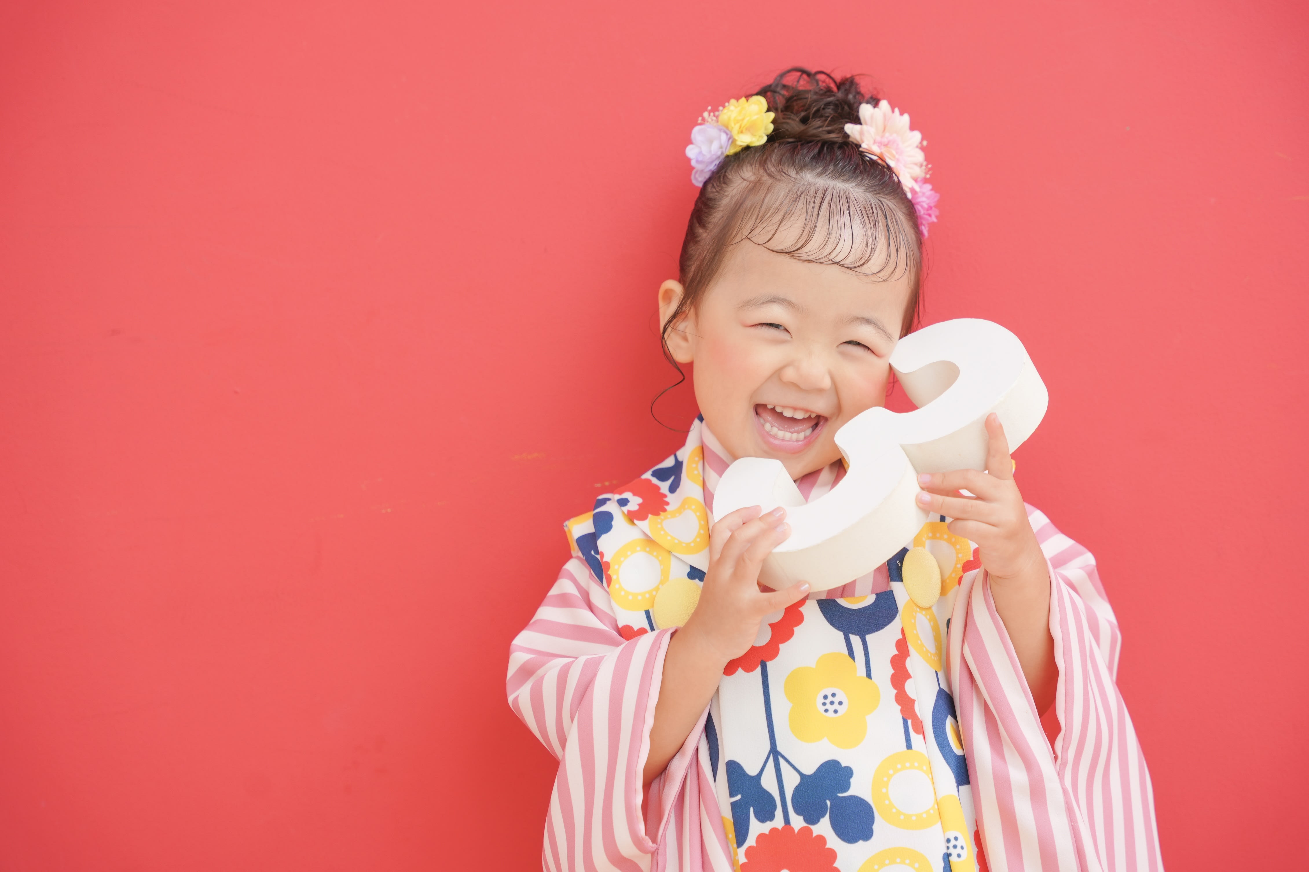 七五三　3歳女の子