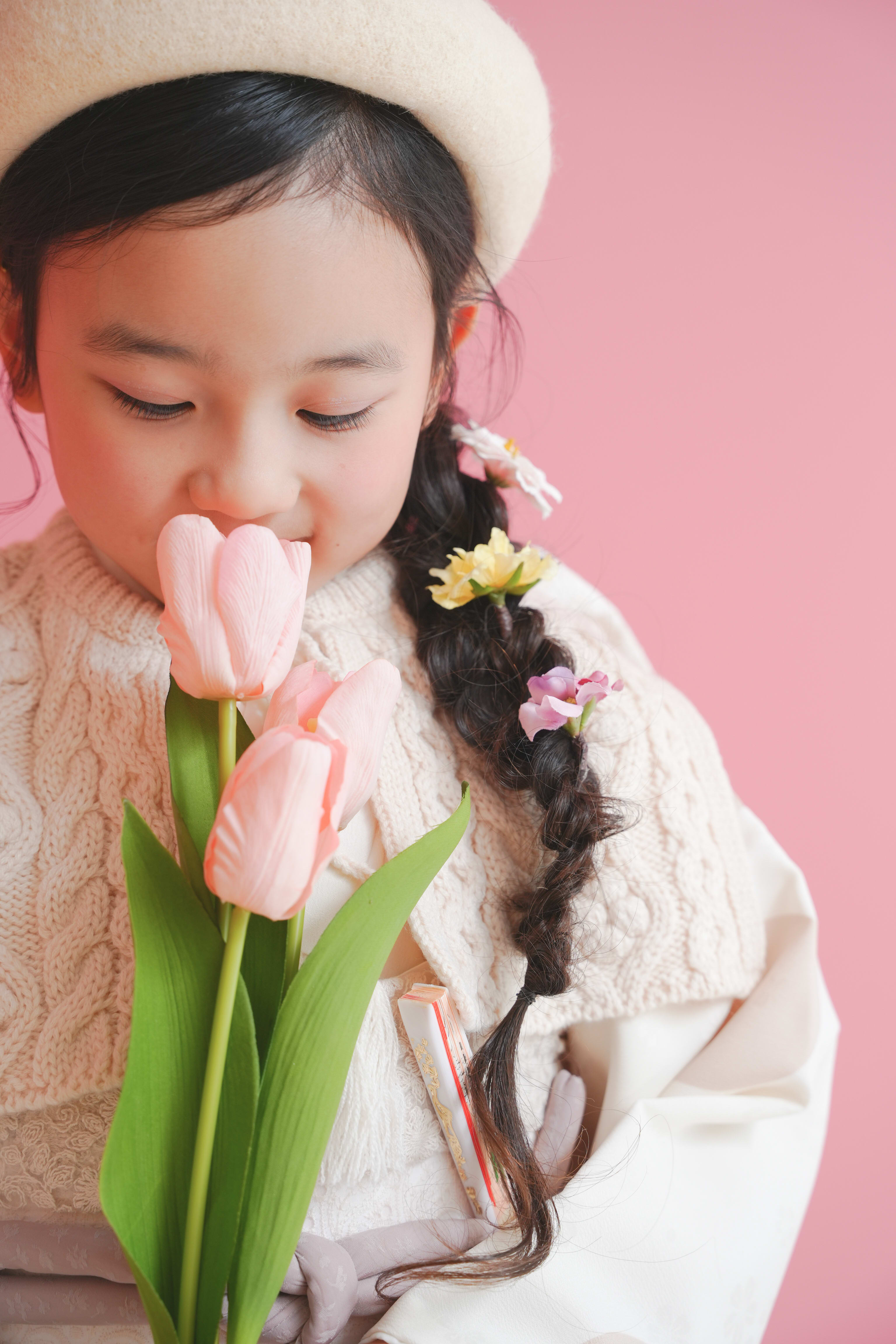 七五三　七五三撮影　753　753撮影　7歳　7歳女の子　キッズフォトスタジオ　大阪フォトスタジオ　堺市フォトスタジオ　ハピスタコーデ　着物コーデ