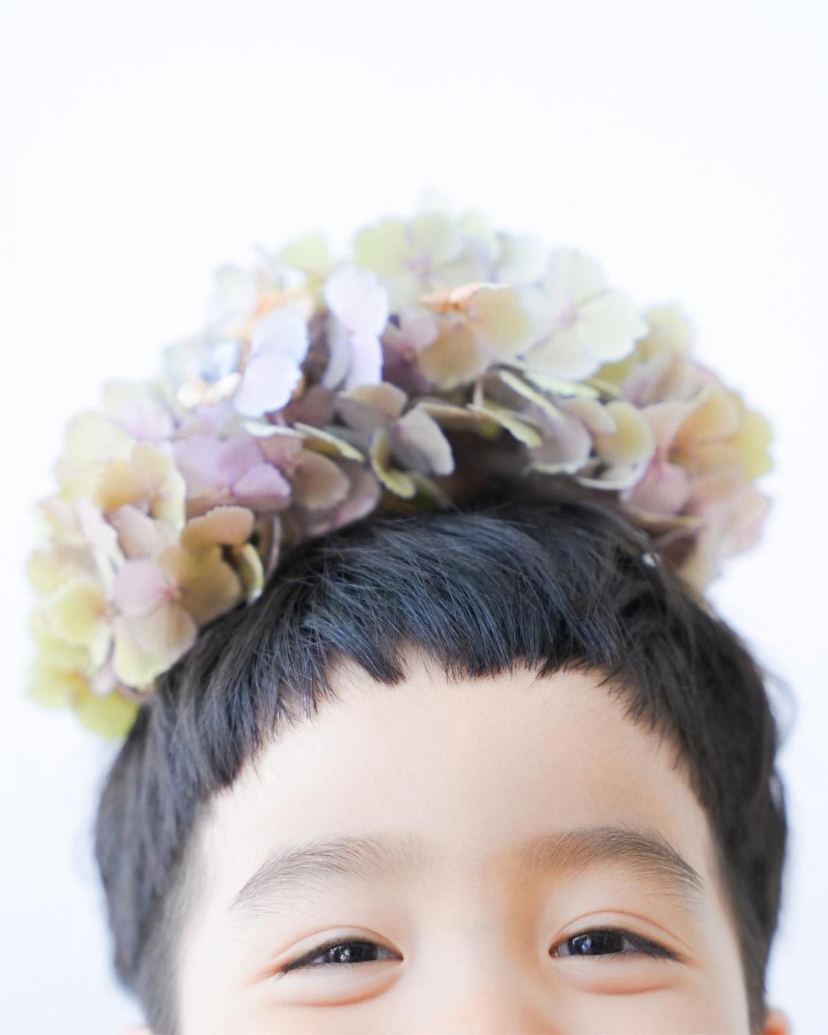 七五三　記念写真　男の子　キッズフォトハウス　HAPISTA