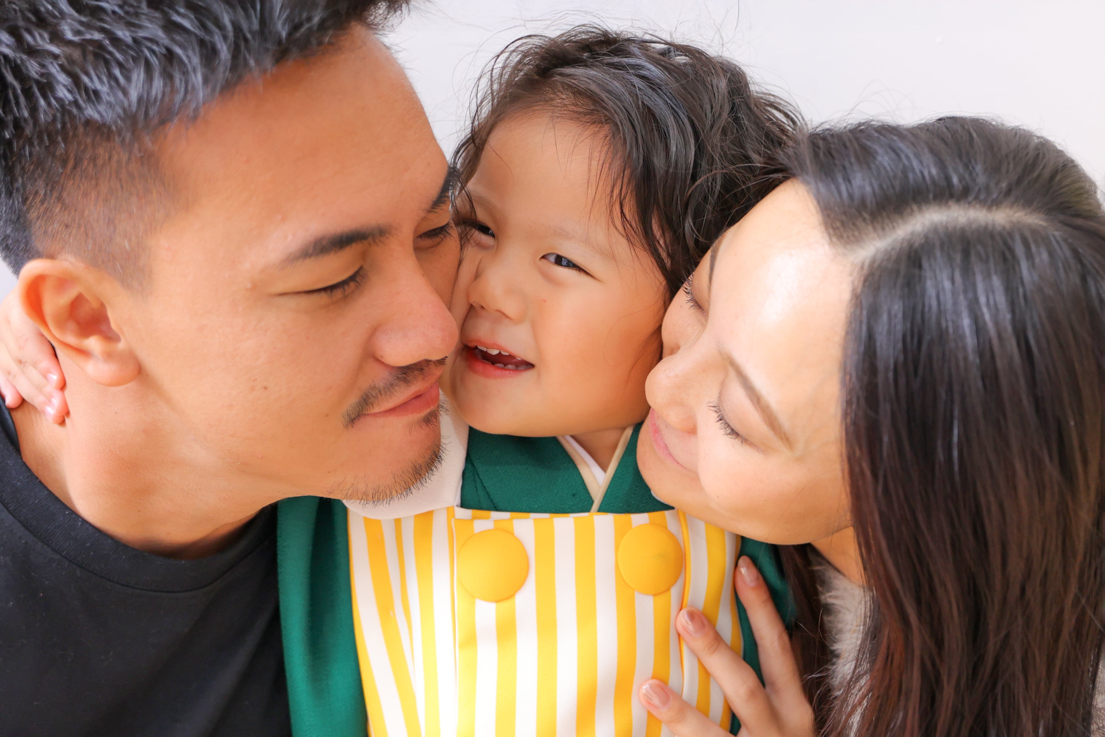 七五三　3歳　男の子　着物