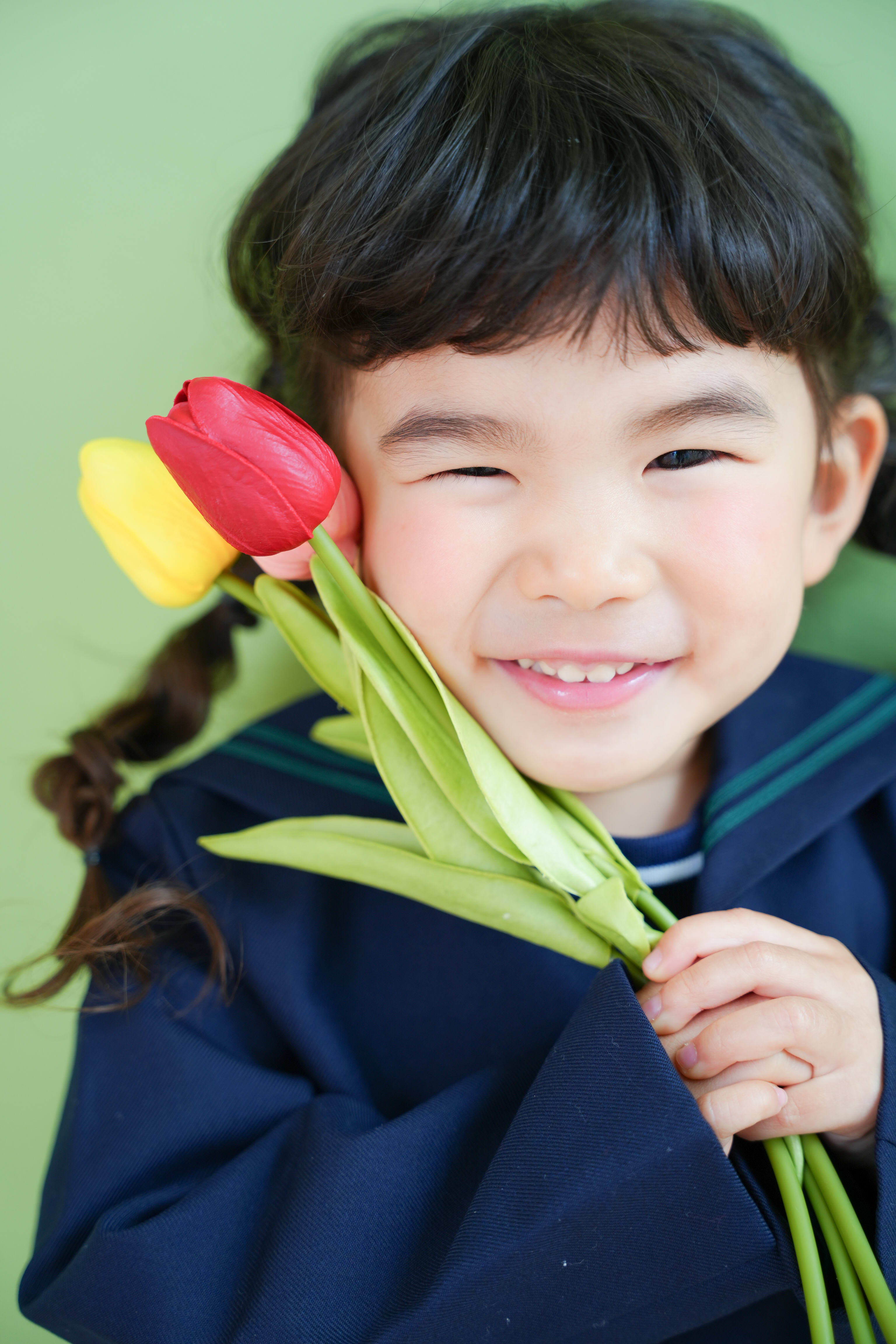 入園　可愛い　カラフル　キッズフォトスタジオ　ハピスタ