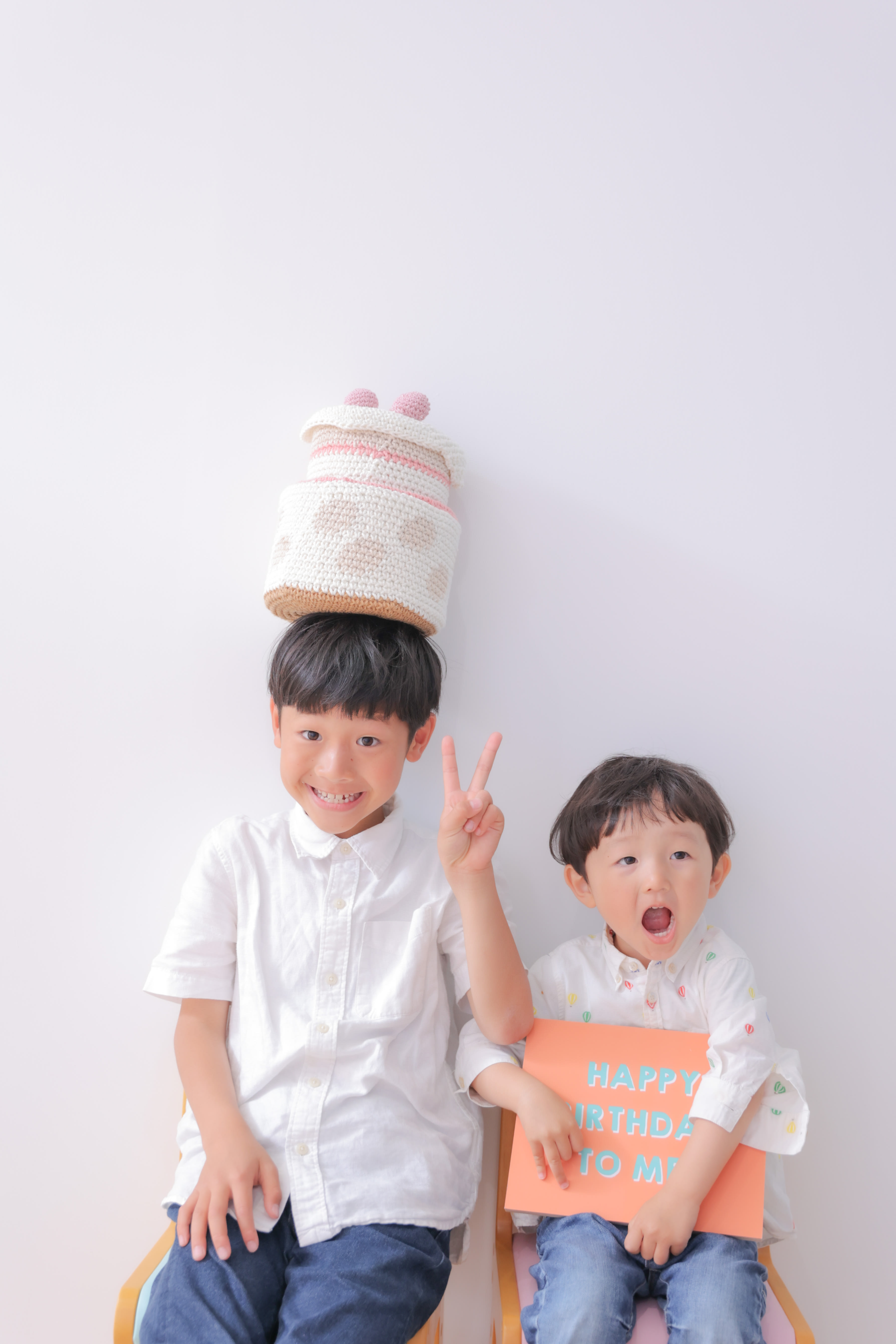 バースデー　お誕生日　兄弟　キッズ写真　HAPISTA