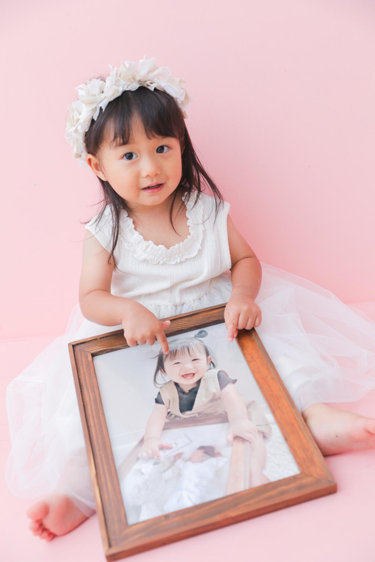 バースデー　お誕生日　女の子　キッズ写真　HAPISTA