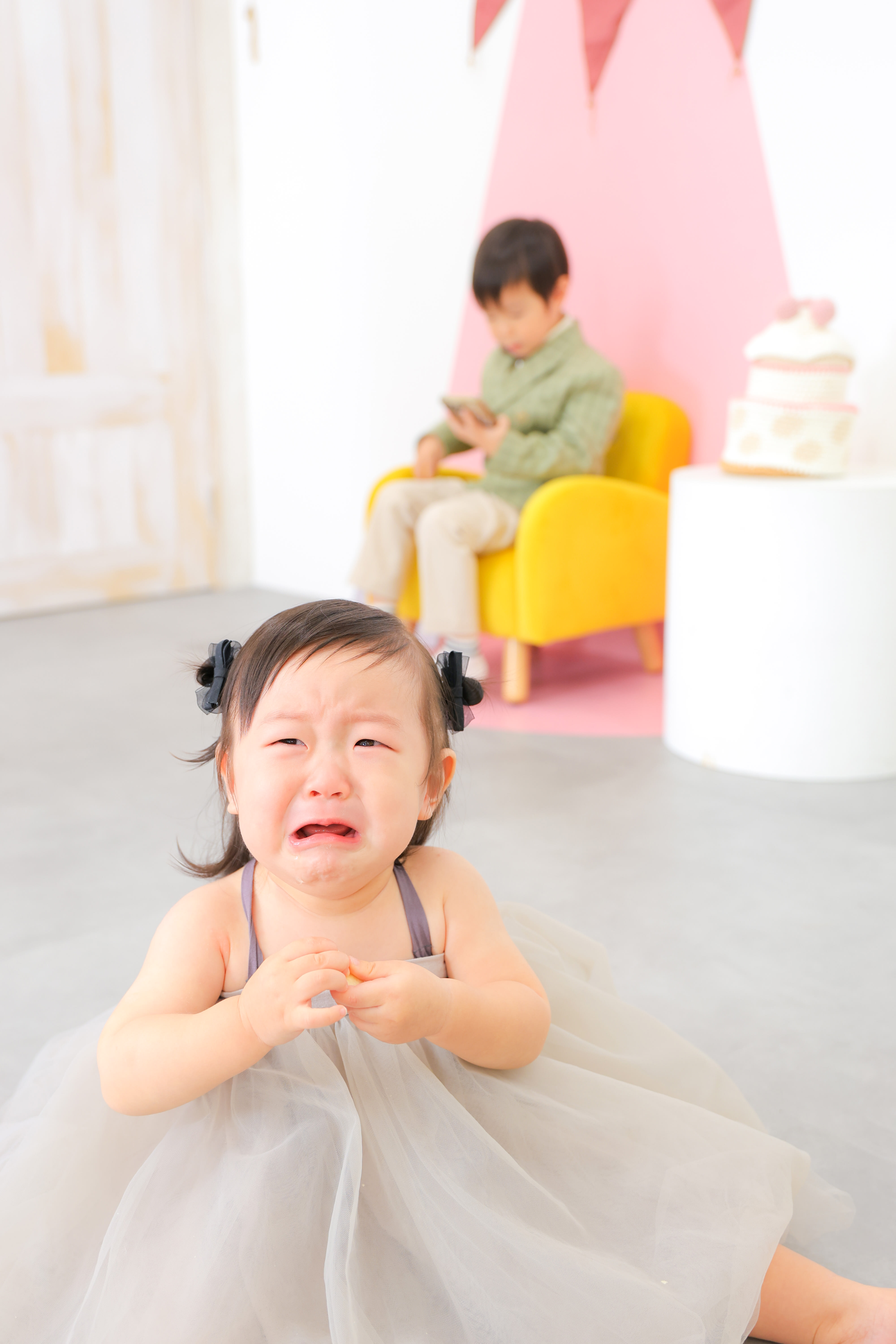 1歳女の子　1歳誕生日
