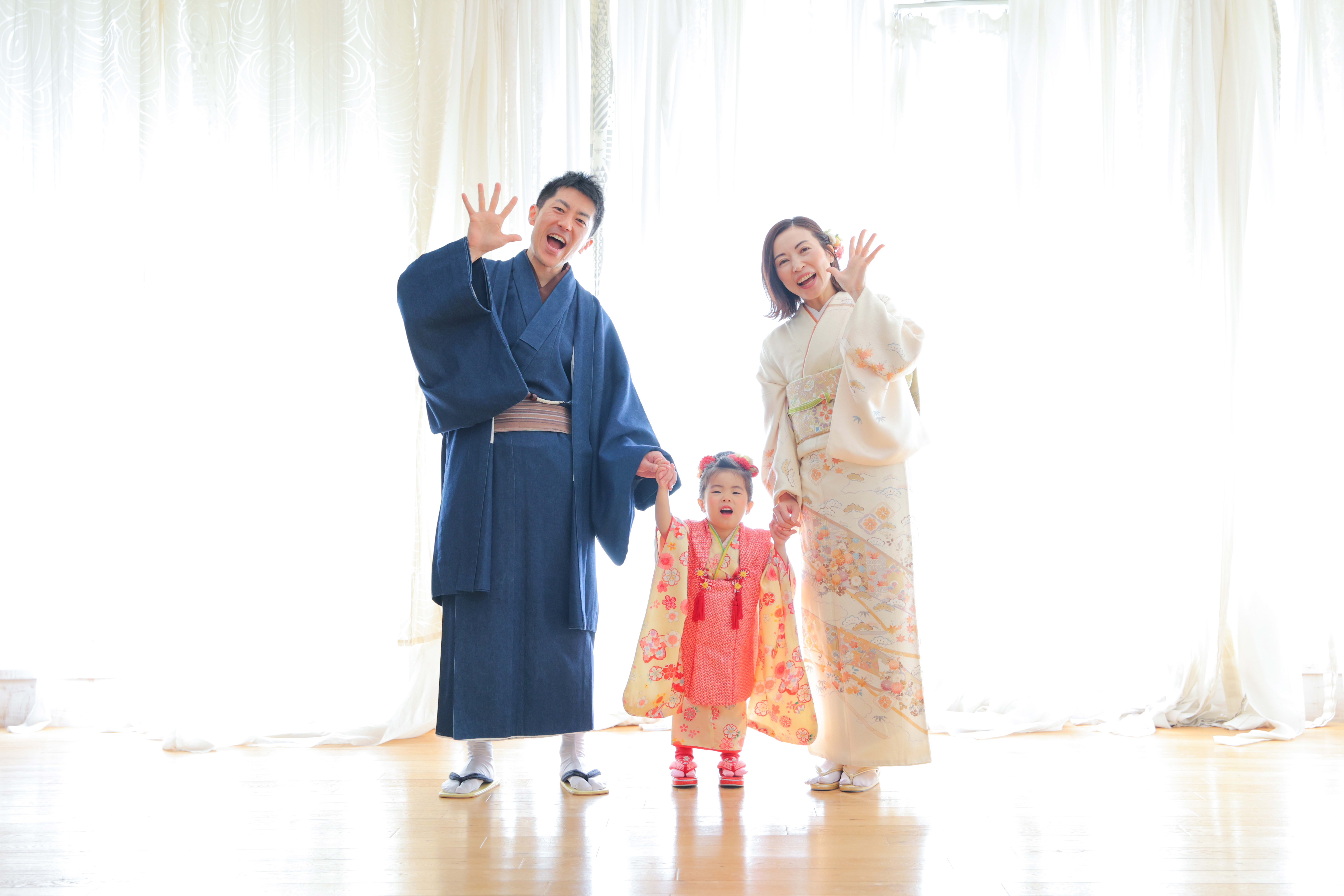 3歳女の子　753 七五三