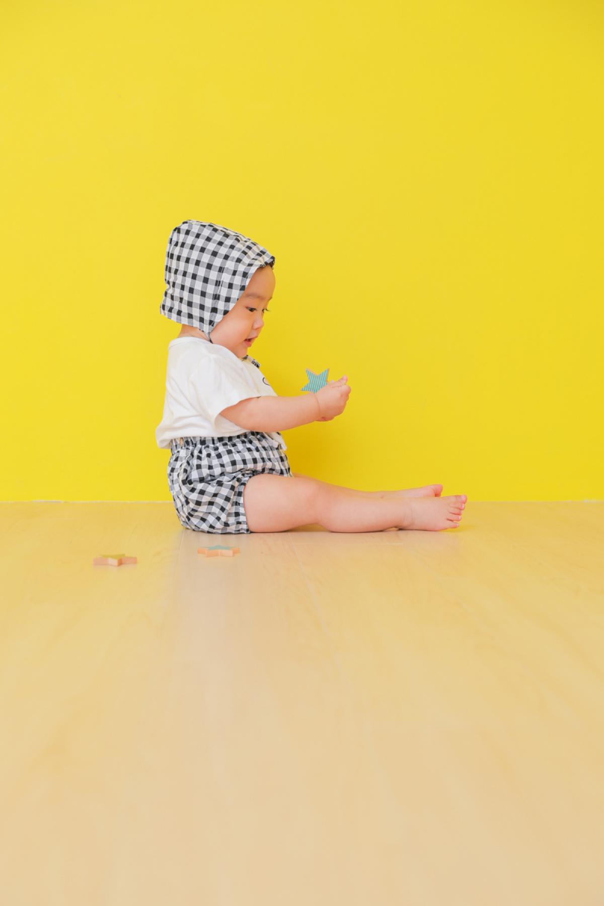 ベビーフォト　赤ちゃん　記念日　キッズフォトスタジオ　HAPISTA