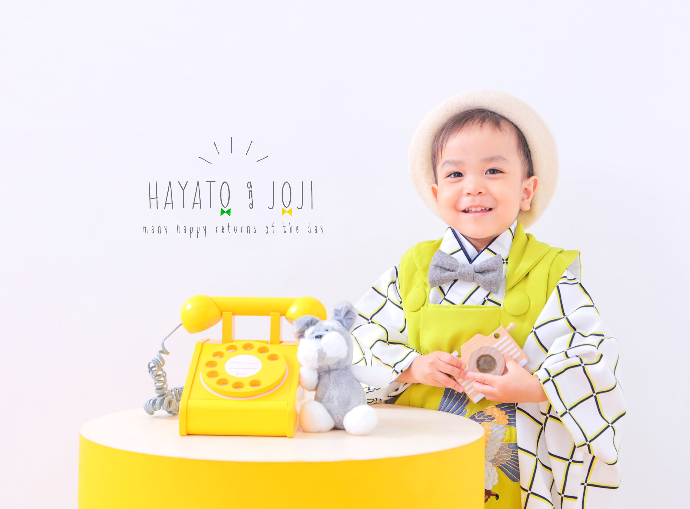 3歳男の子　753 七五三