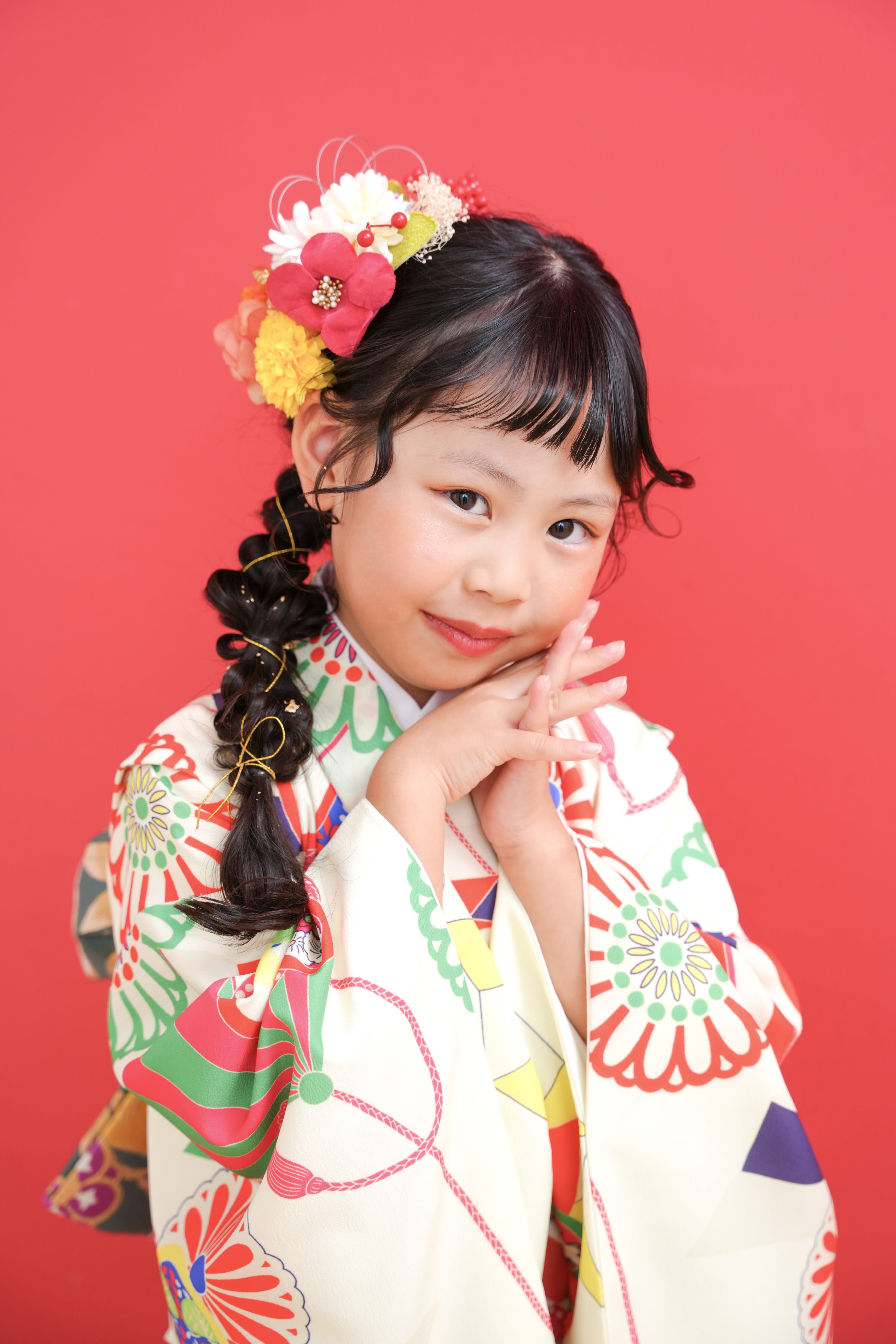 七五三　7歳女の子