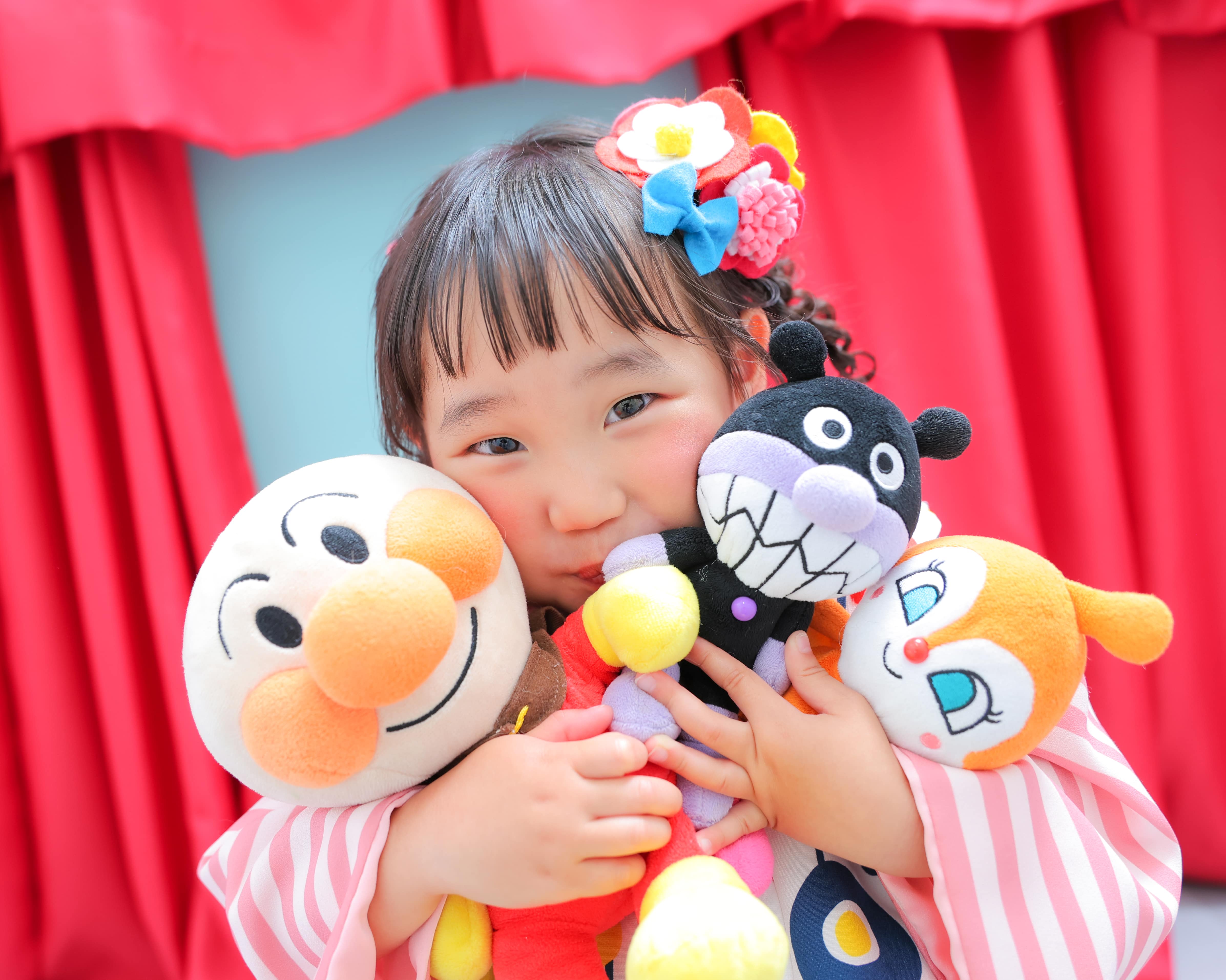 七五三　七五三撮影　753　753撮影　女の子　キッズフォトスタジオ　大阪フォトスタジオ
