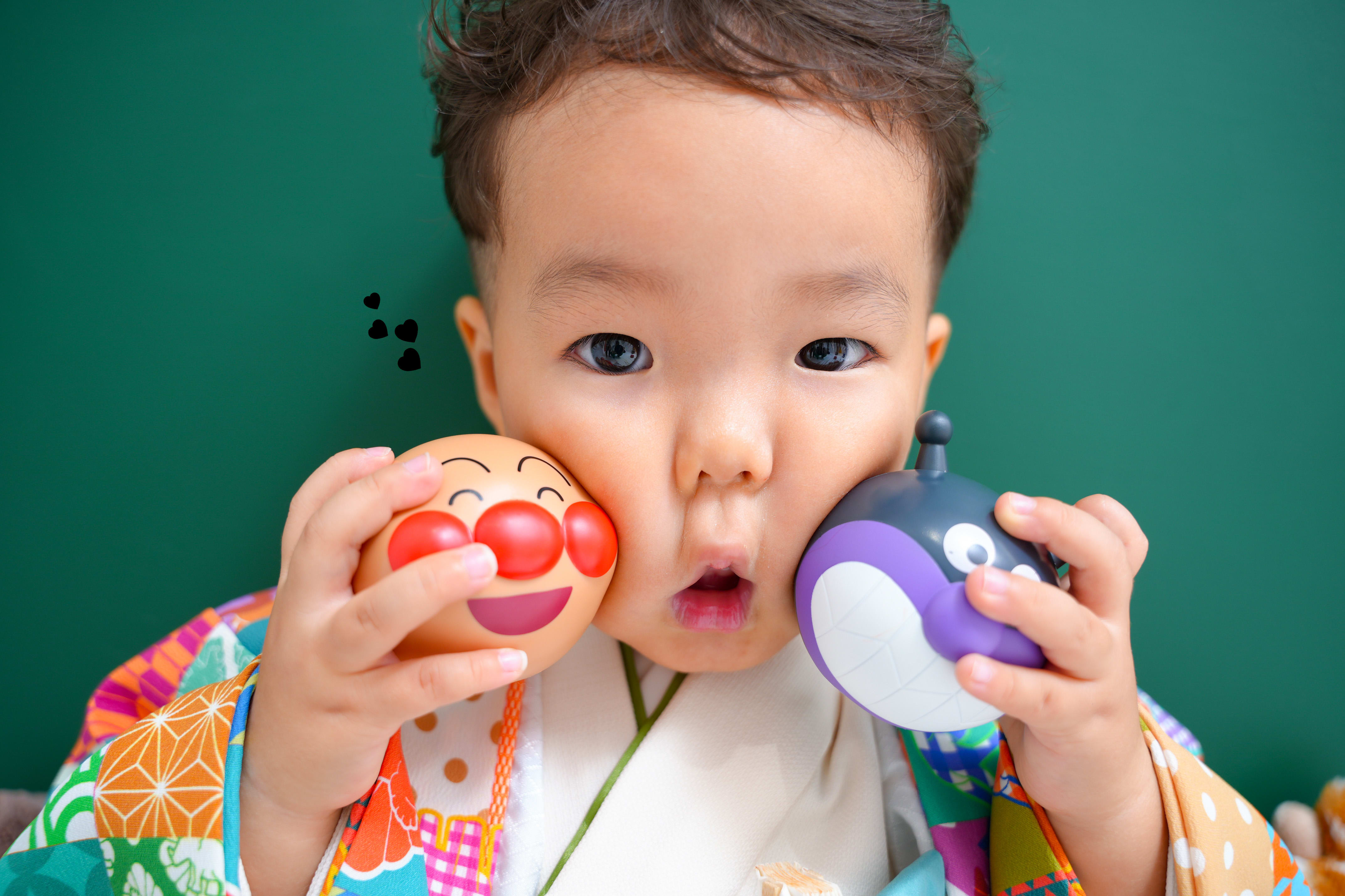 七五三　七五三撮影　753 753撮影　3歳男の子　男の子着物　　キッズフォトスタジオ　フォトスタジオ　大阪フォトスタジオ　堺市フォトスタジオ　家族　家族撮影　家族フォト　ファミリー