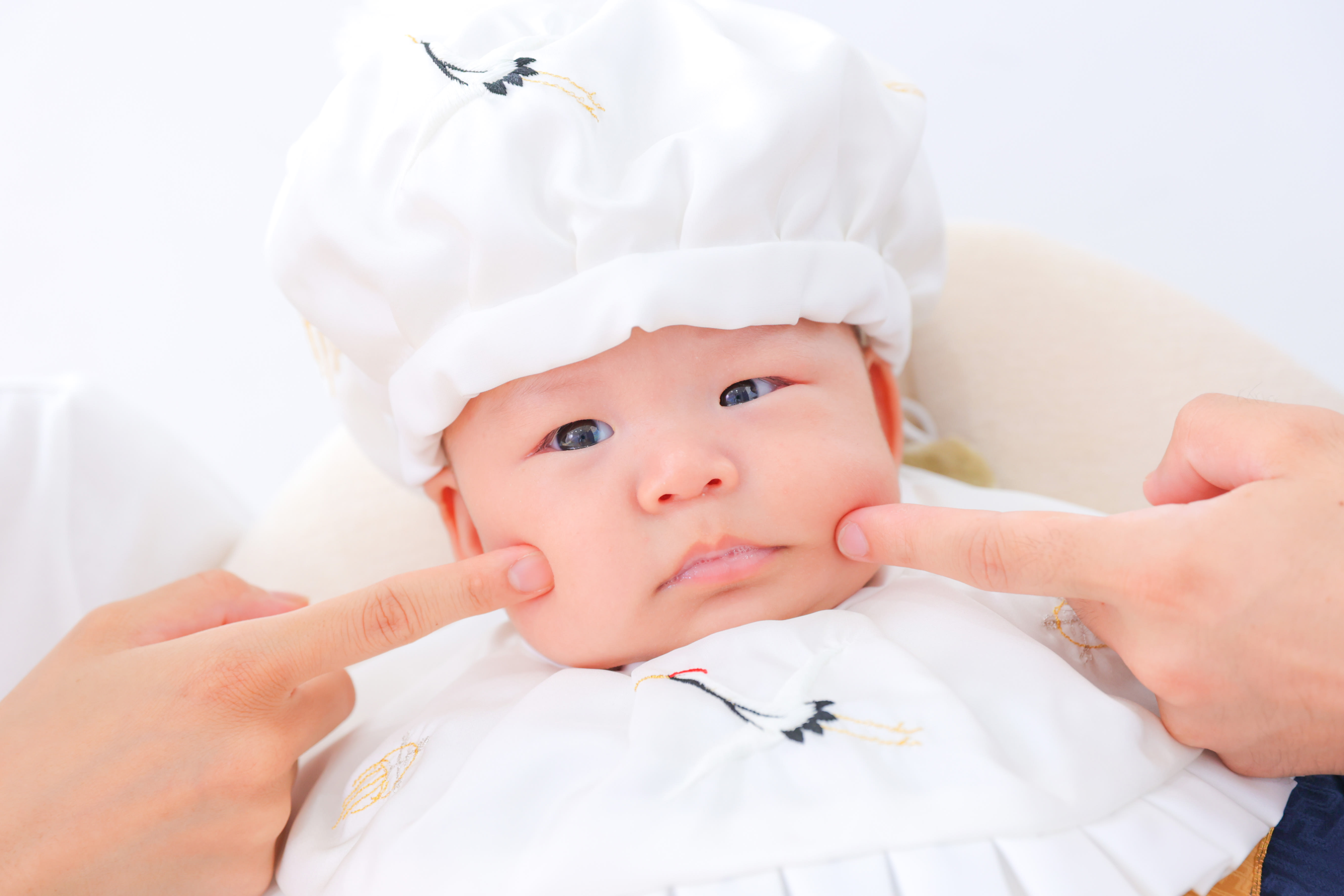 お宮参り　お宮参り撮影　家族写真