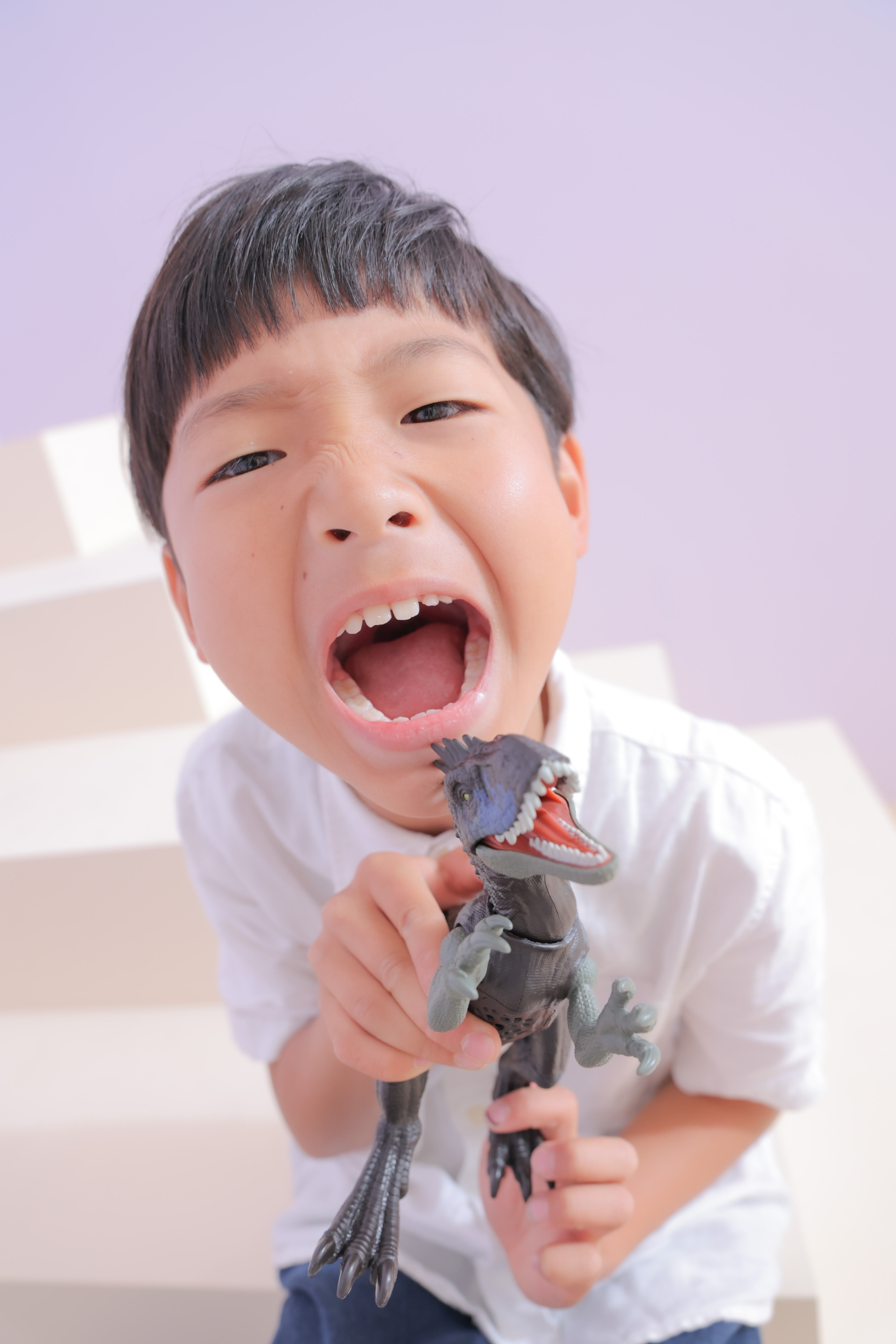 男の子　可愛い　カラフル　キッズフォトスタジオ　ハピスタ