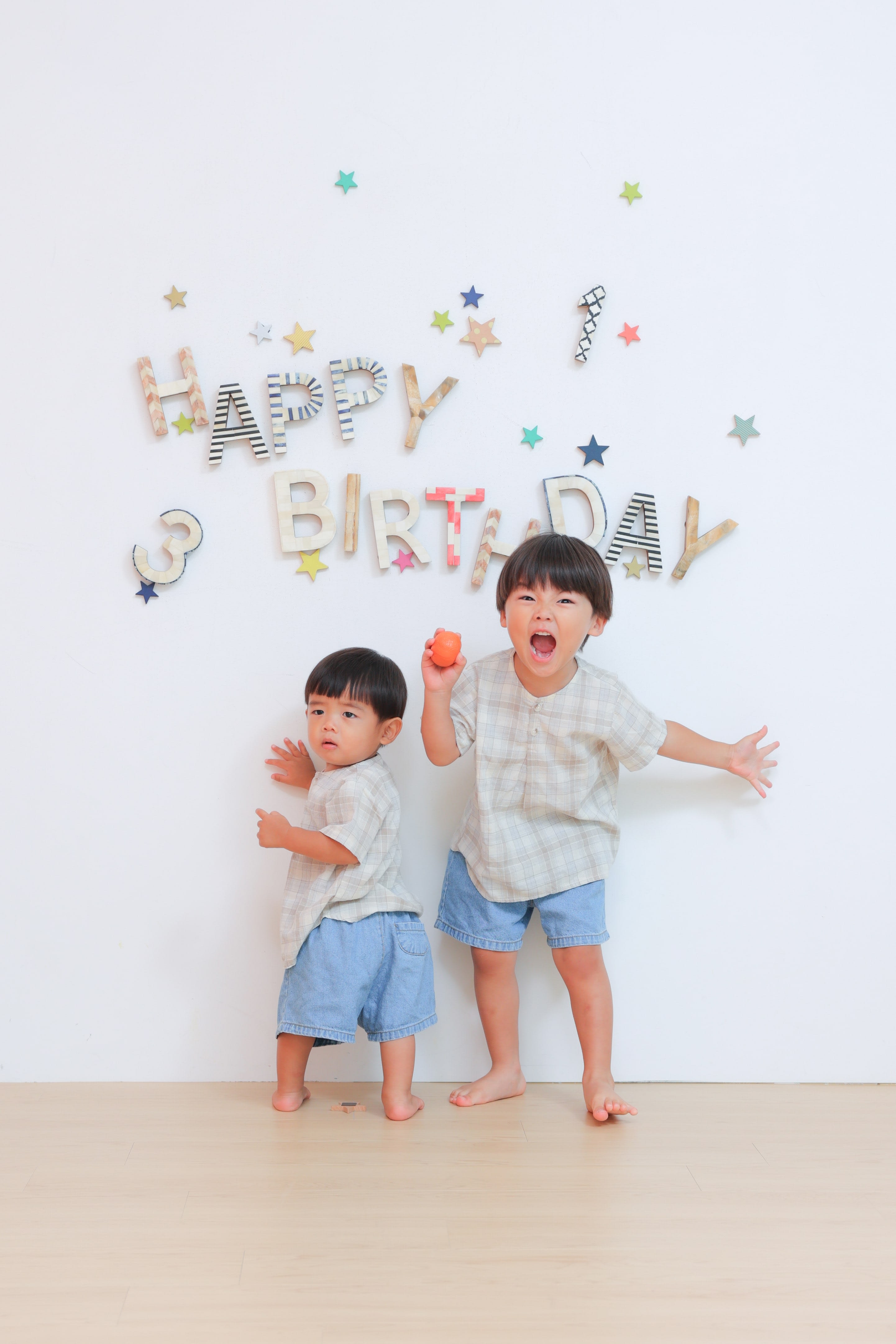 お誕生日　バースデー　キッズ写真 　ファミリー　HAPISTA