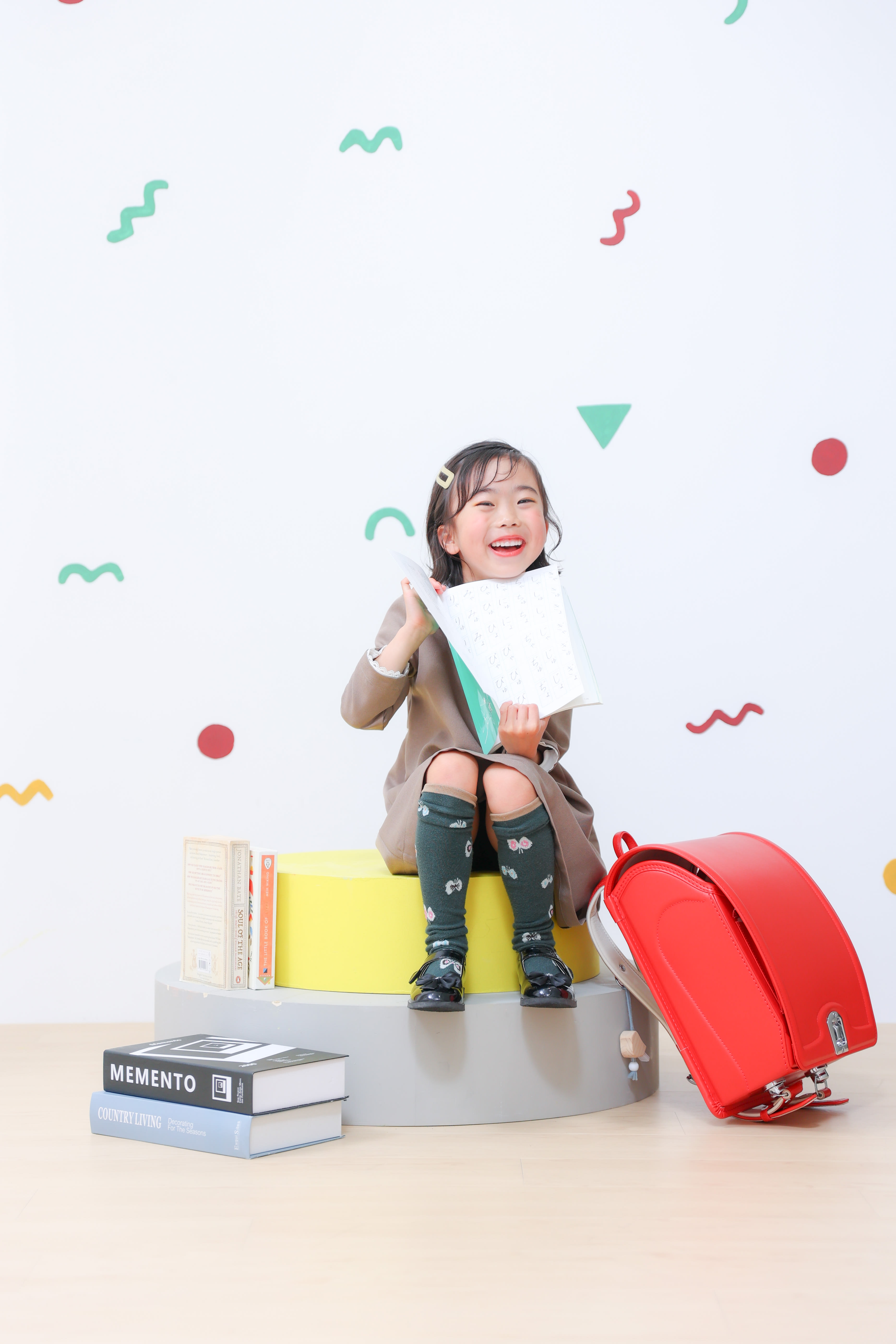 入学　ランドセル　1年生　記念写真　フォトスタジオ　ハピスタ