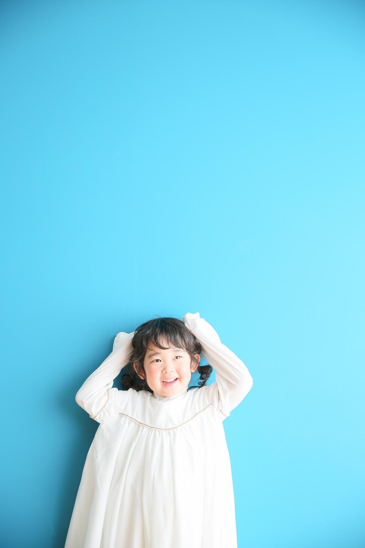 ファミリー　女の子　フォトスタジオ　ハピスタ