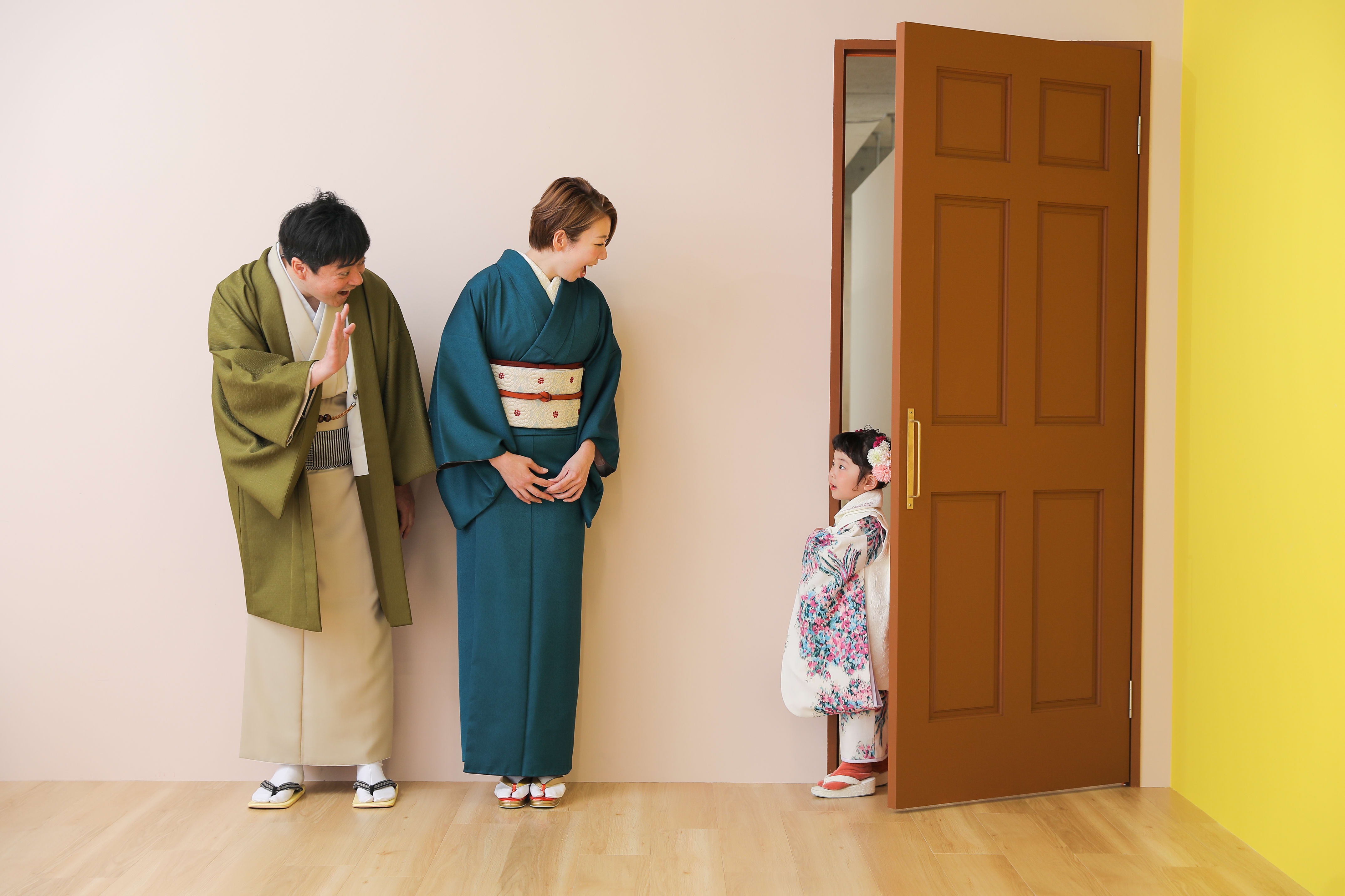 七五三　バースデー　キッズ写真 　ハピスタ