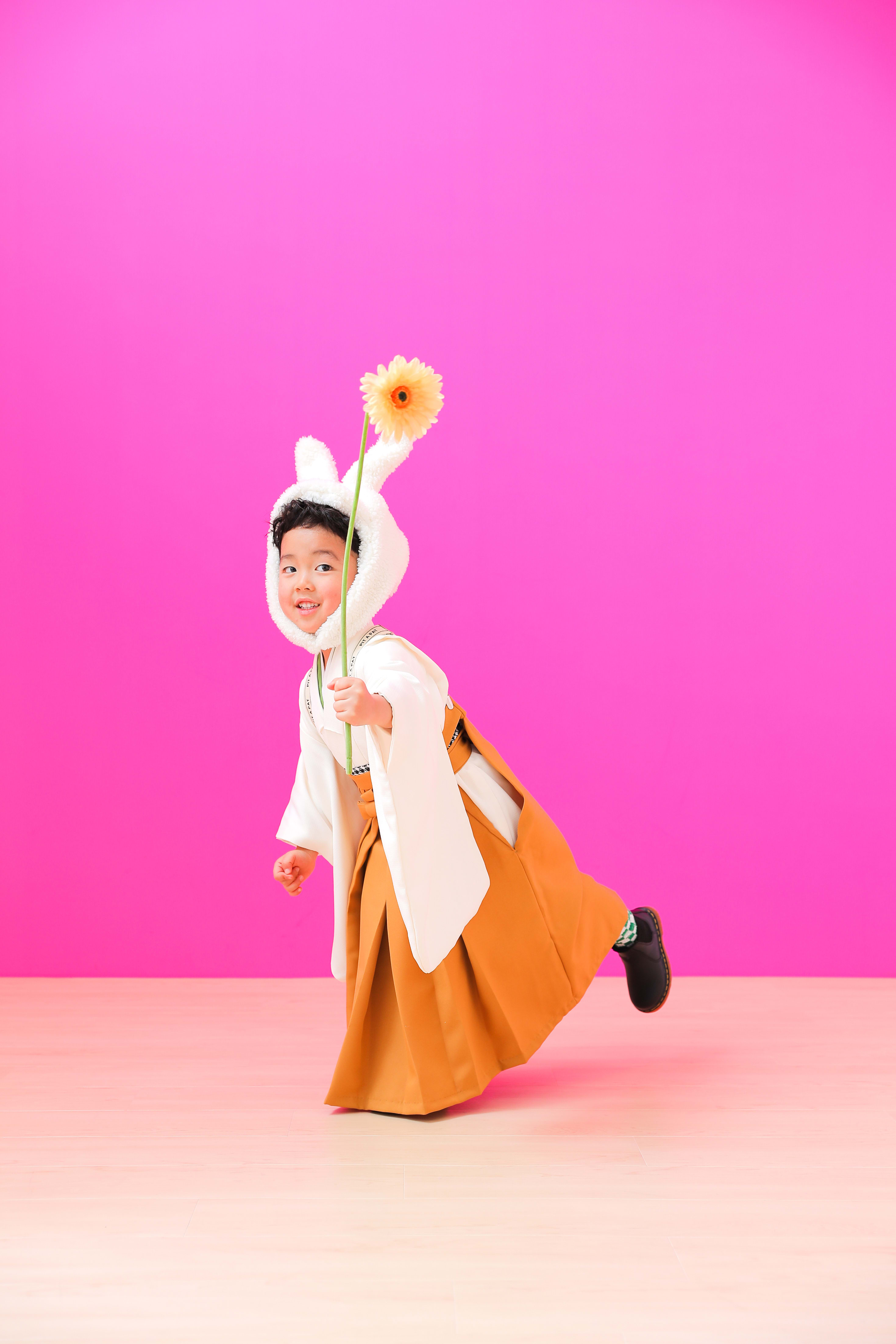 七五三　記念写真　袴　キッズフォトハウス　HAPISTA