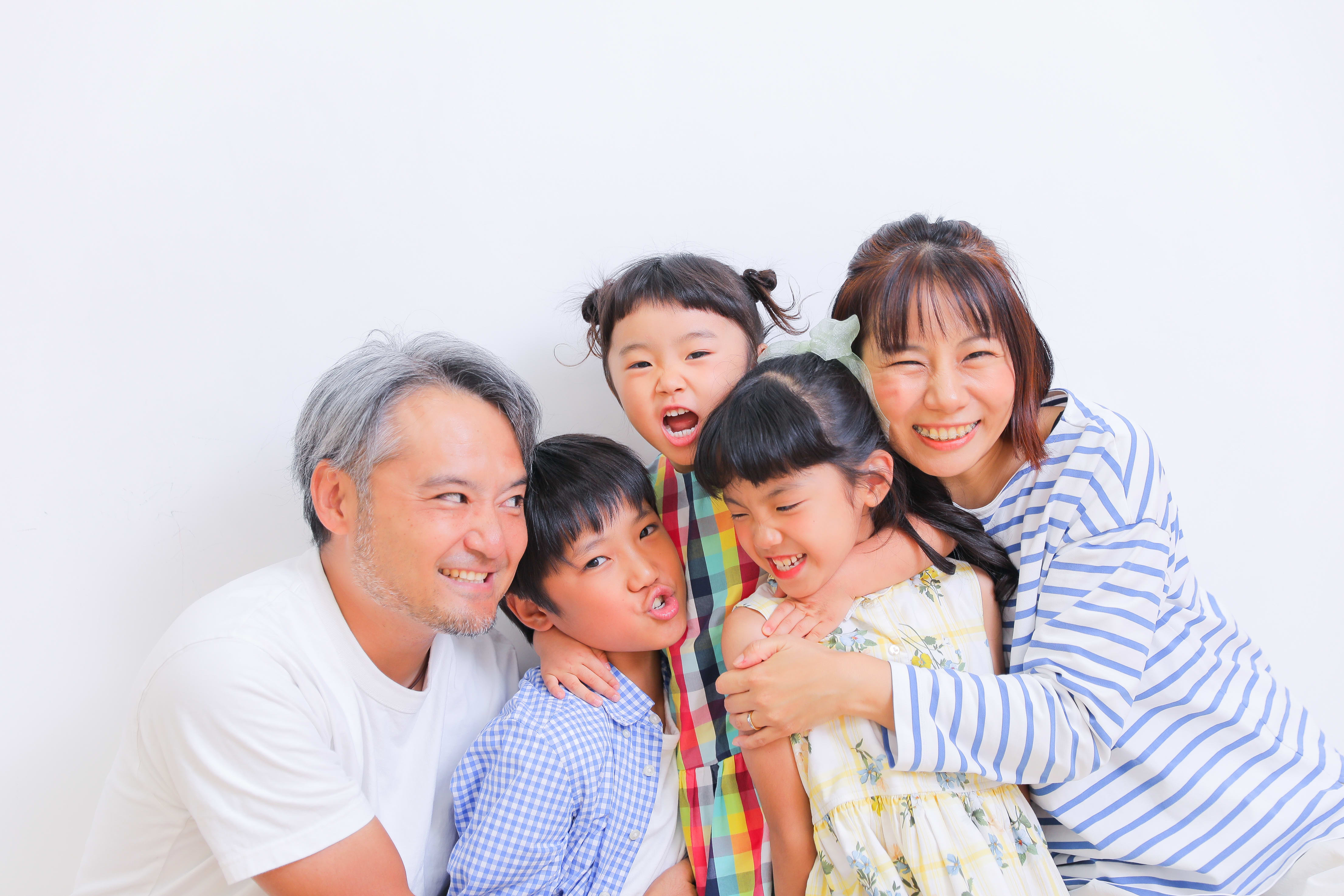 七五三　姉妹　7歳　3歳