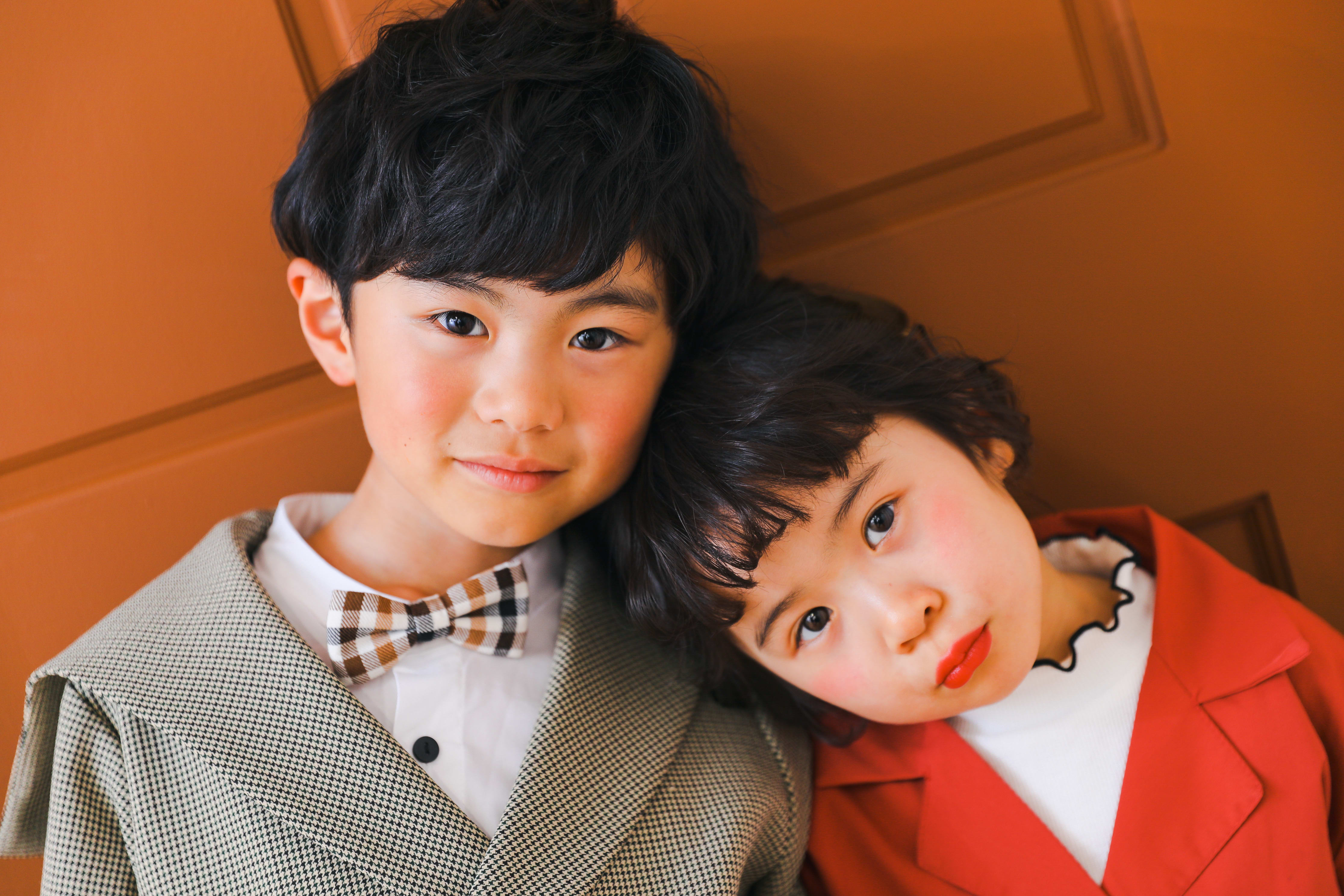 きょうだい撮影　写真　フォトスタジオ　ハピスタ