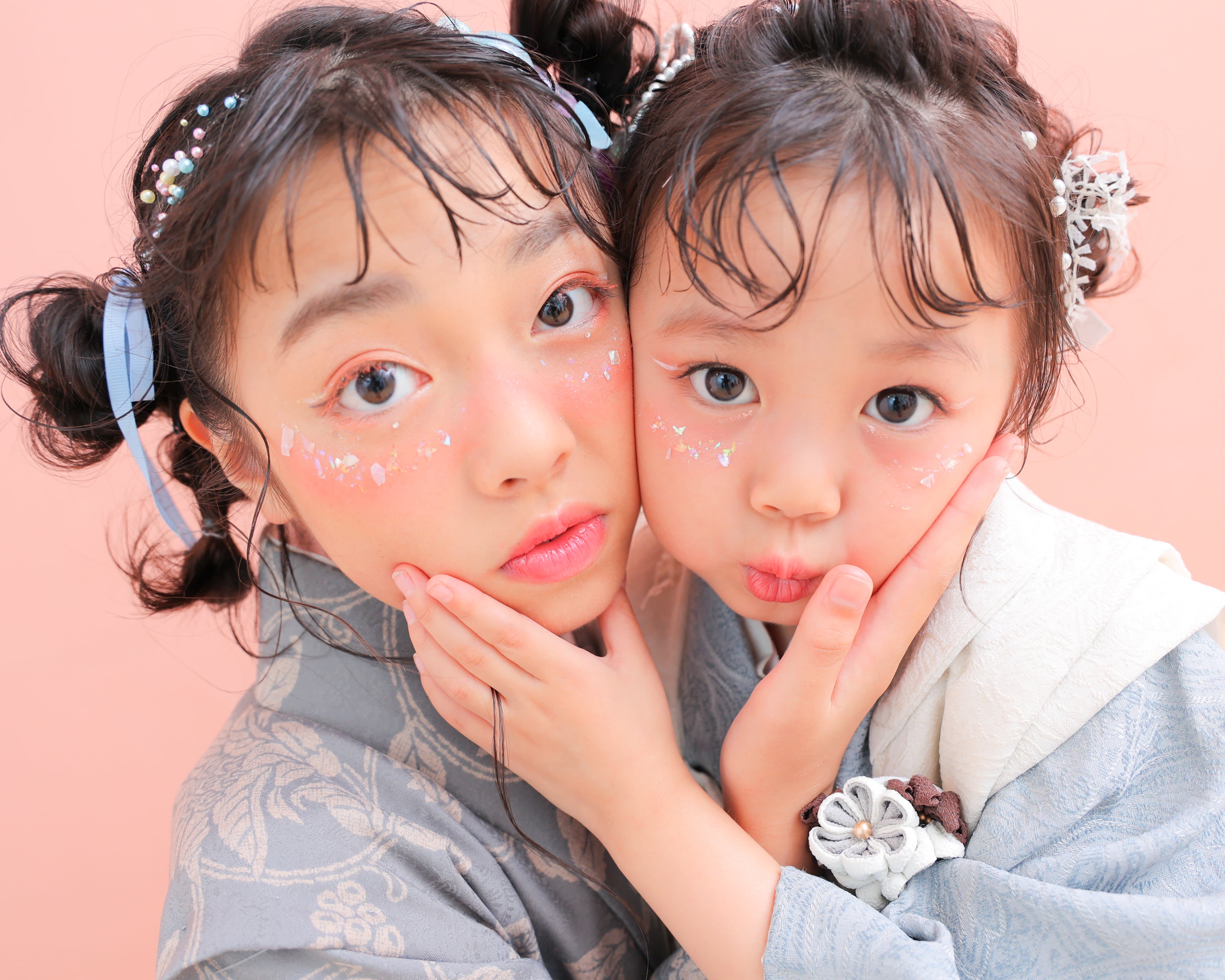 七五三　七五三撮影　753　753撮影　女の子　キッズフォトスタジオ　大阪フォトスタジオ