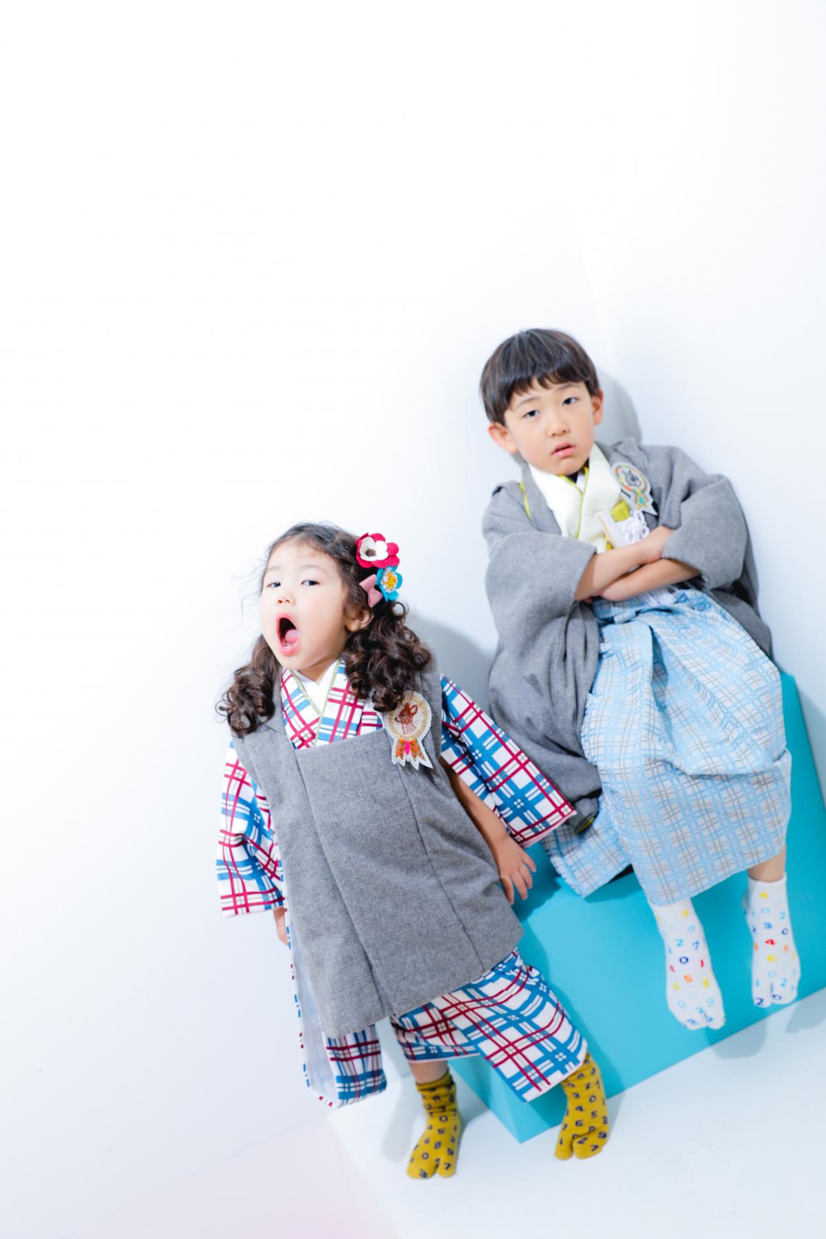 七五三　記念写真　男の子　女の子　キッズフォトハウス　HAPISTA