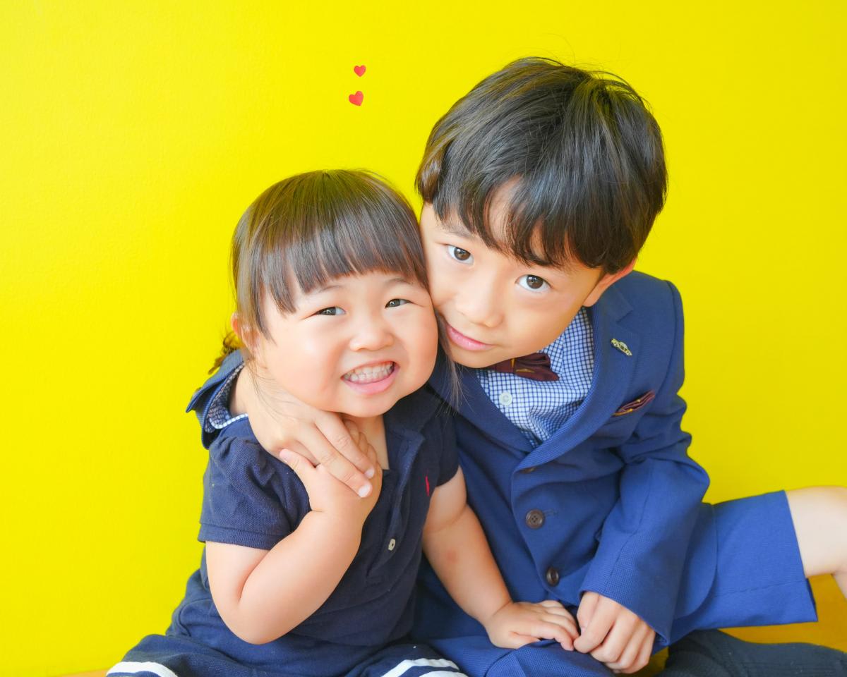 入園　入学　兄弟フォト　フォトスタジオ　ハピスタ