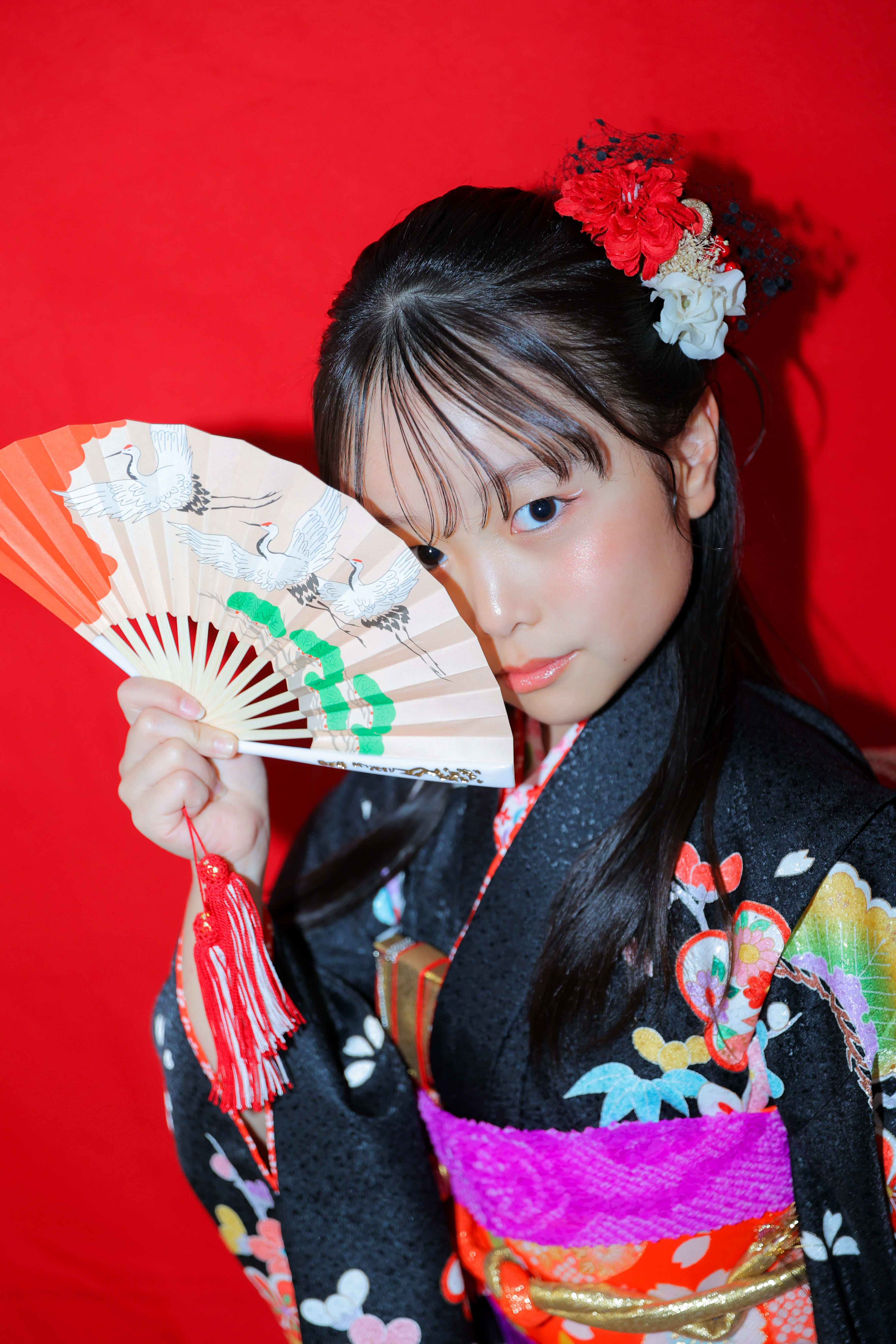 1/2成人式　10歳女の子