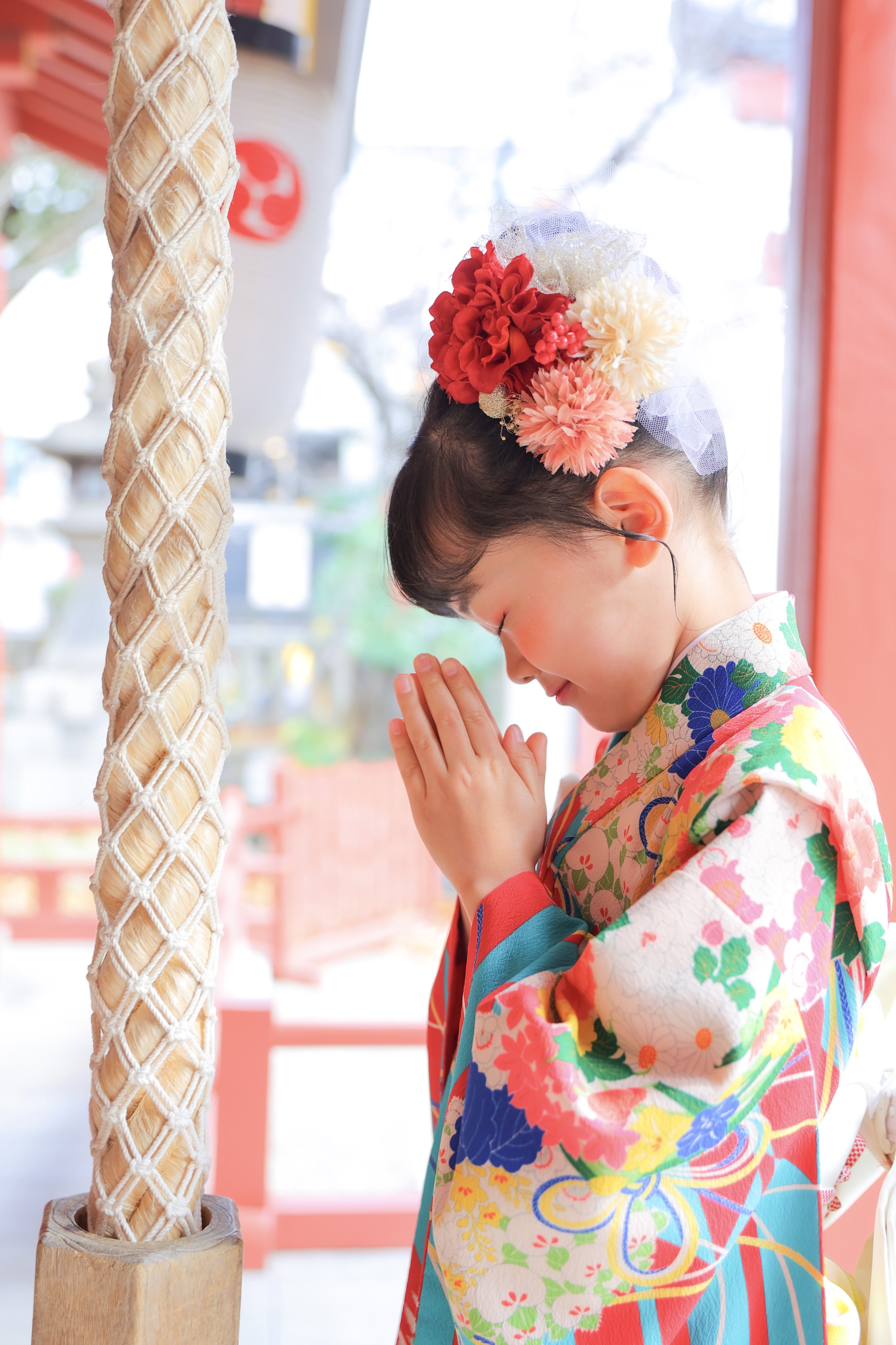 七五三　7歳女の子