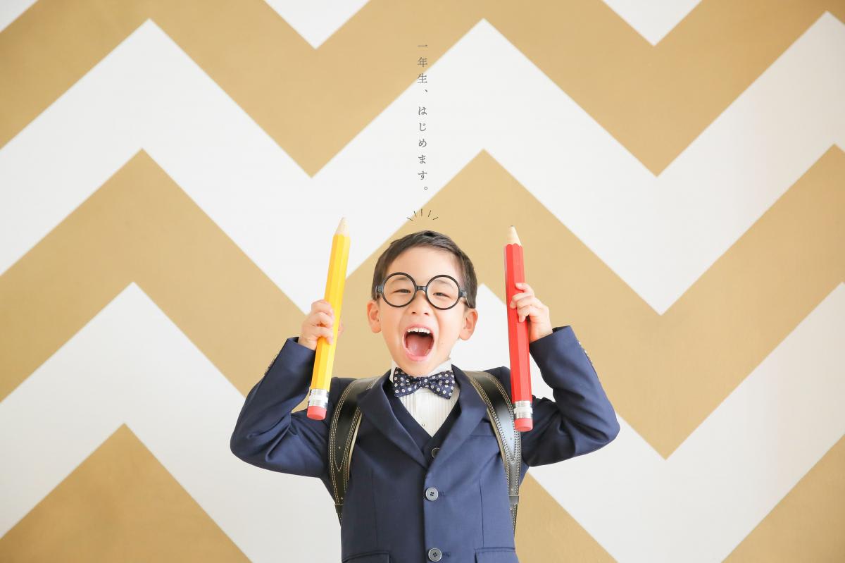 入園　入学　男の子　キッズフォトスタジオ　HAPISTA