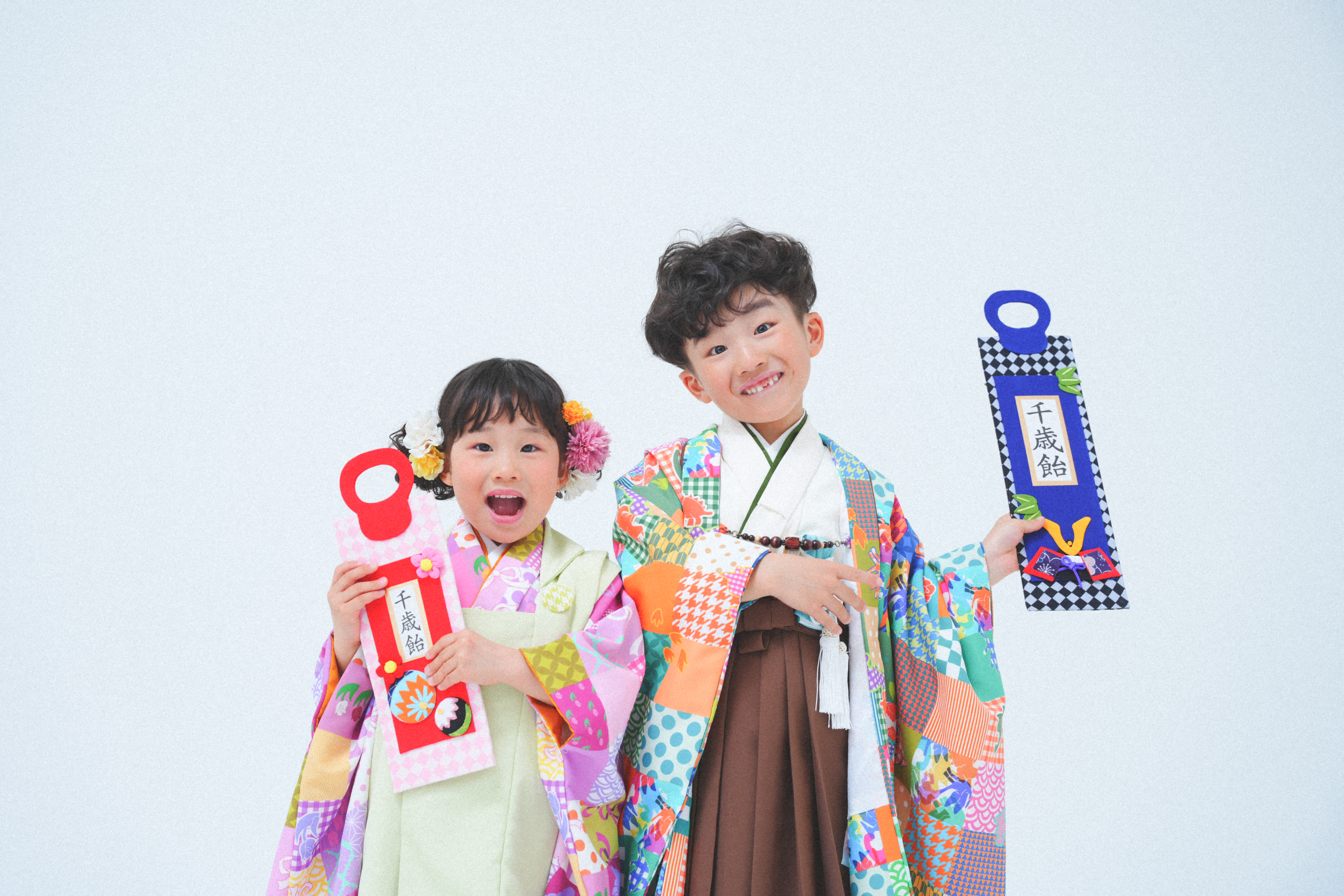 七五三　記念写真　兄弟フォト　キッズフォトハウス　HAPISTA