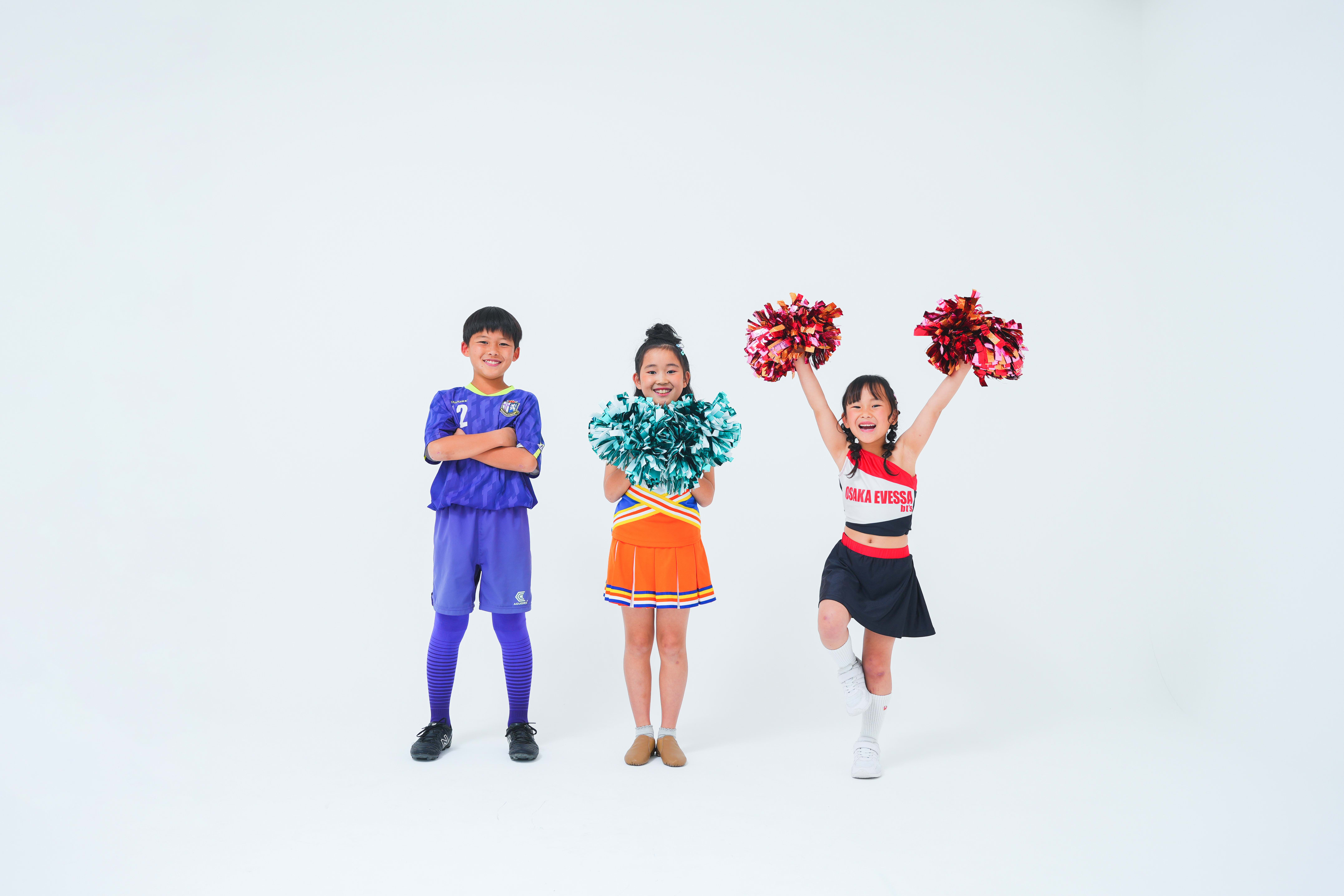 誕生日　誕生日撮影　バースデー　バースデーフォト　バースデー撮影　持ち込み衣装　ユニフォーム撮影　キッズフォトスタジオ　大阪フォトスタジオ　フォトスタジオ　堺市フォトスタジオ　3兄弟