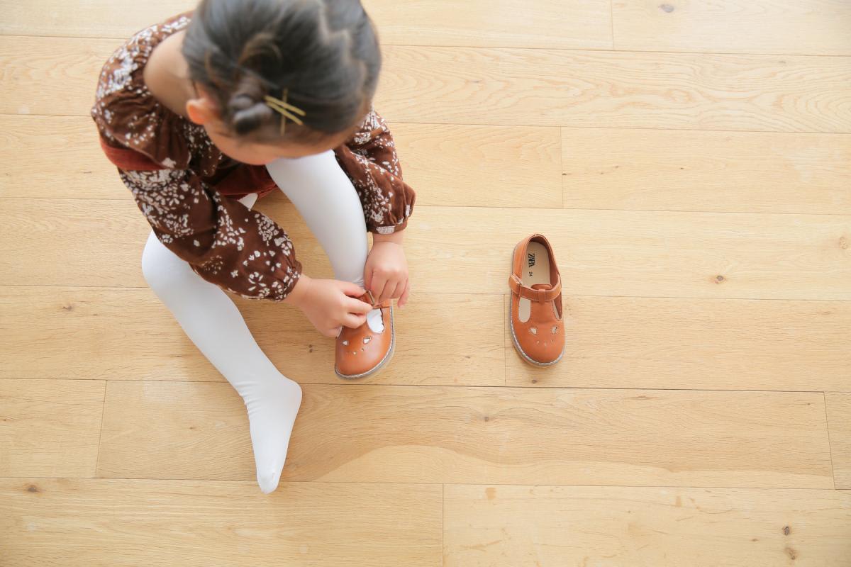 七五三　記念写真　女の子　くつ　キッズフォトハウス　HAPISTA