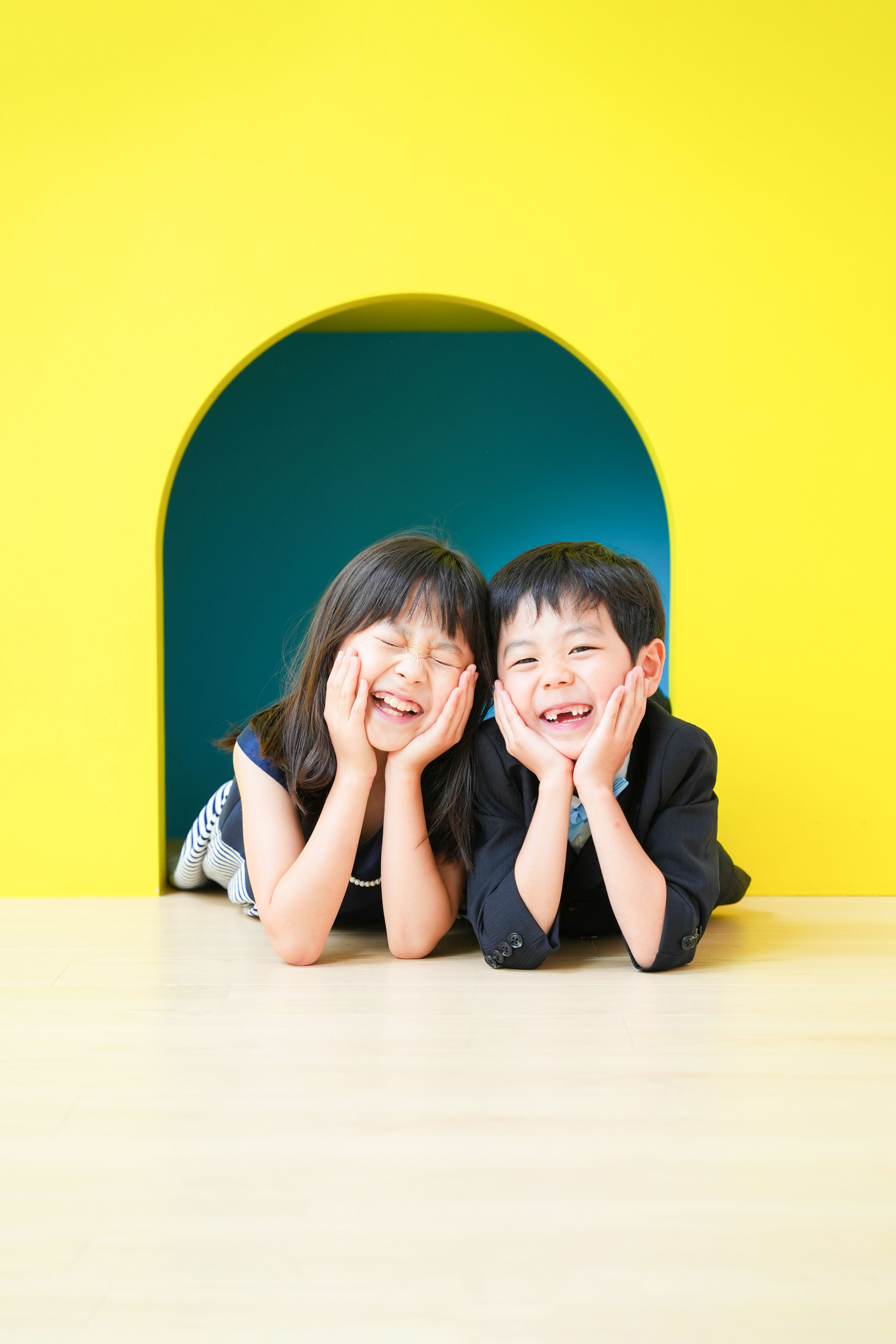 入学　入園　卒園　卒業　兄弟　姉妹　7歳男の子