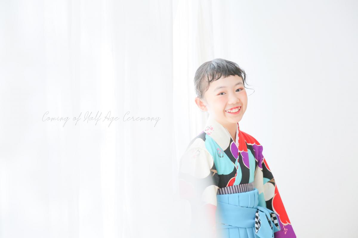 七五三　記念写真　女の子　キッズフォトハウス　HAPISTA