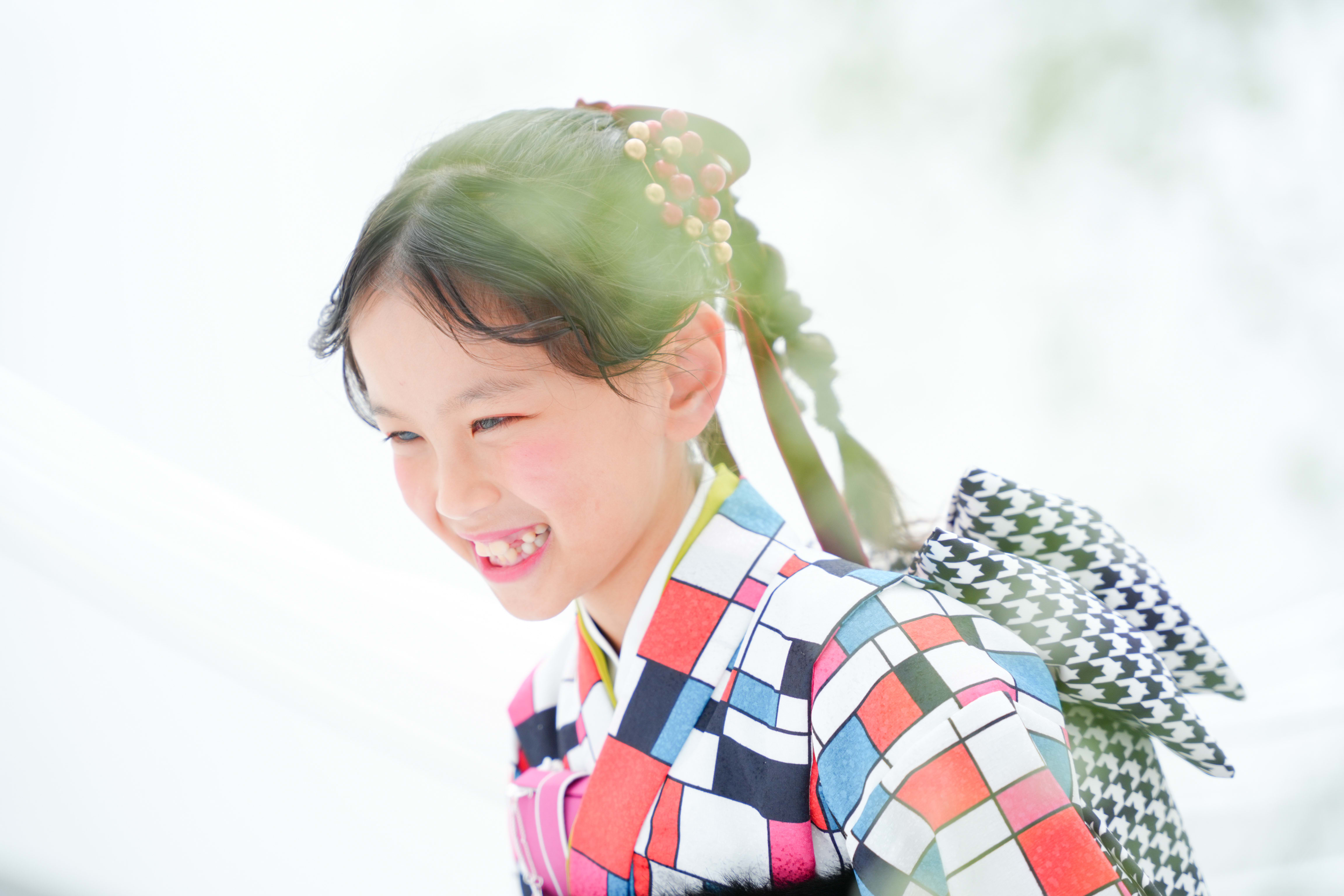 7歳　七五三　女の子　フォトスタジオ　なかもずフォトスタジオ　堺市七五三　七五三撮影