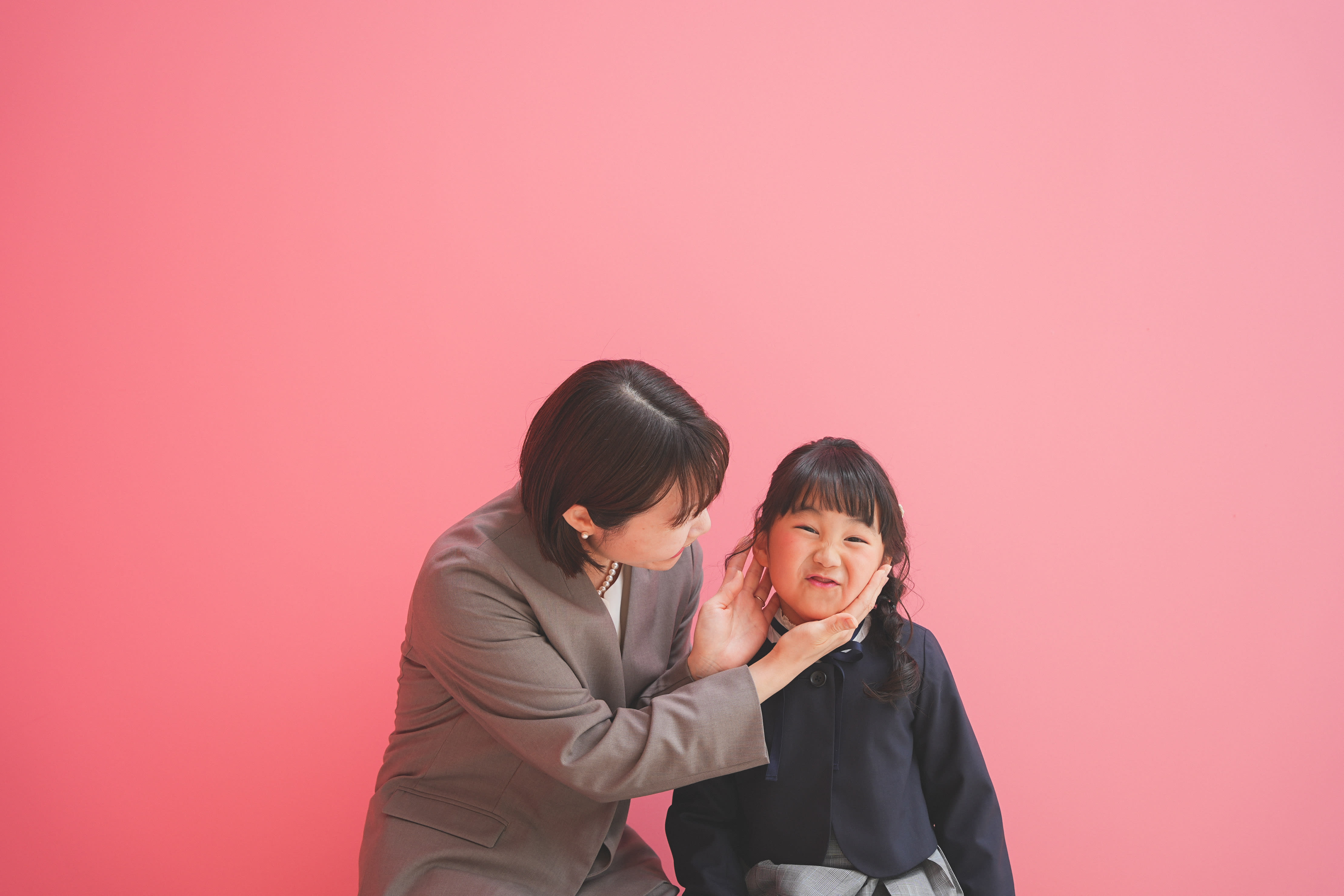 入学　入学写真　入学撮影　記念日　キッズフォトスタジオ　フォトスタジオ　大阪フォトスタジオ　堺市フォトスタジオ　ランドセル撮影　母娘写真　母娘フォト