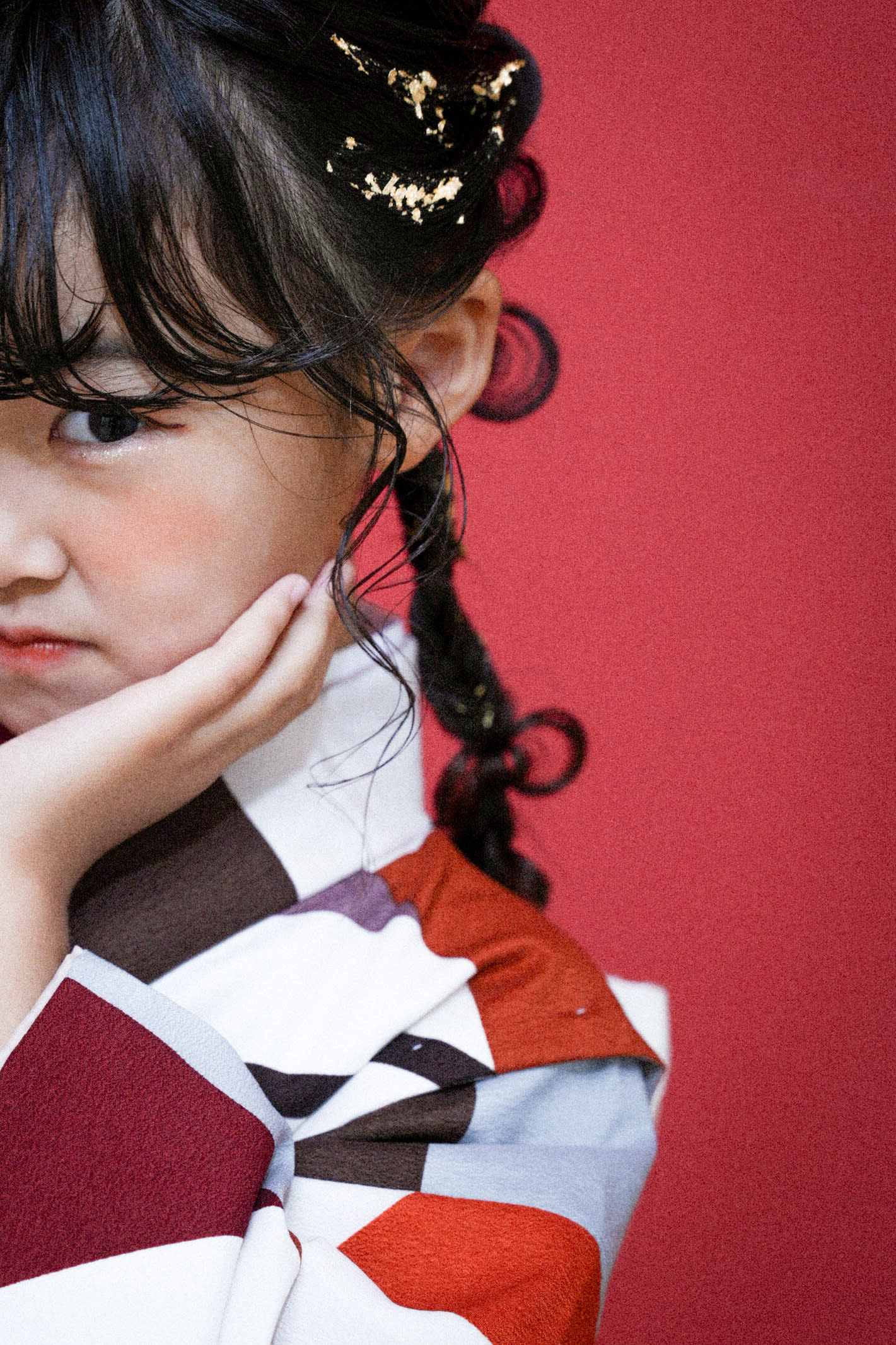 七五三　7歳　女の子　着物