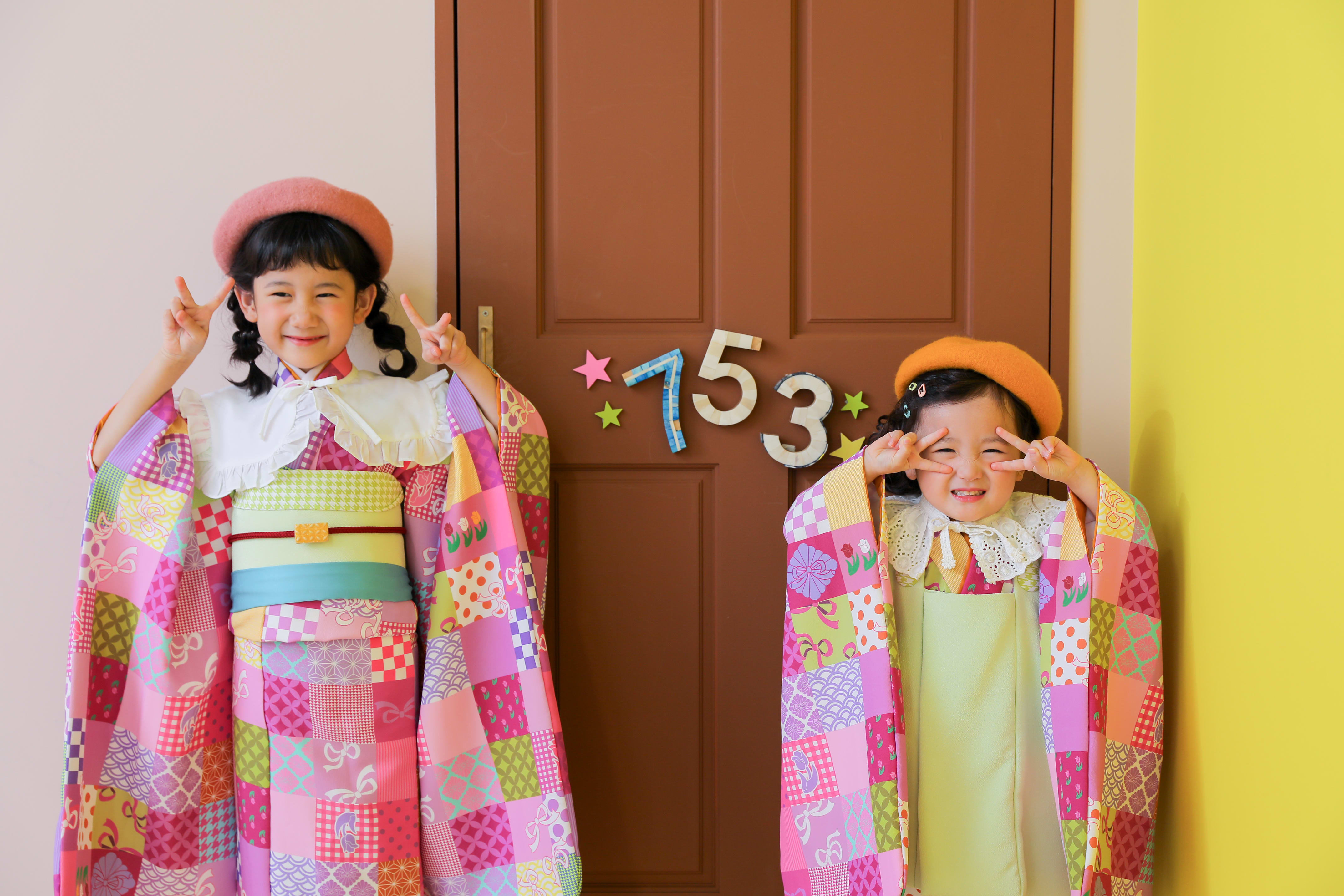 3歳　7歳　七五三