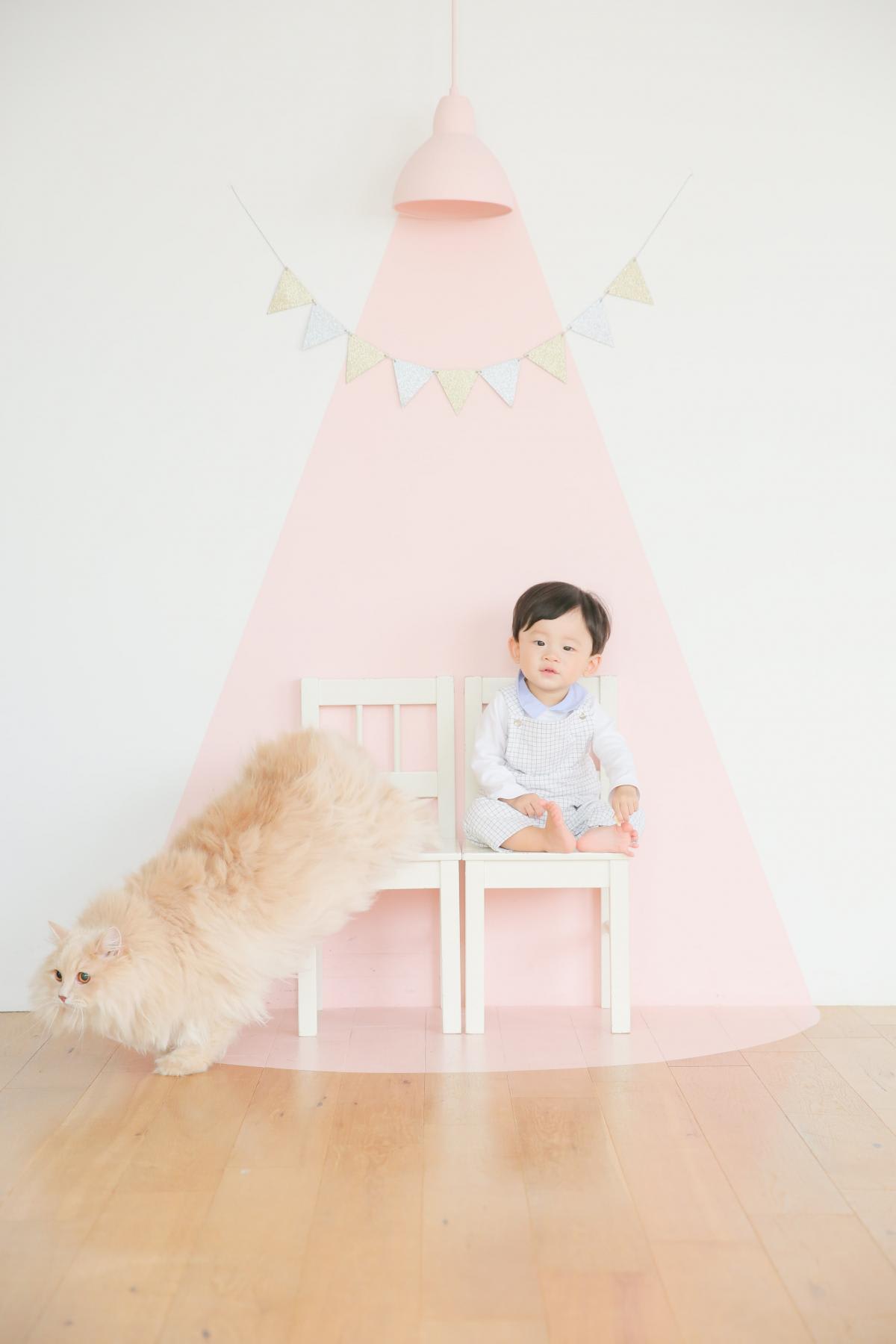 ベビーフォト　赤ちゃん　記念日　キッズフォトスタジオ　HAPISTA