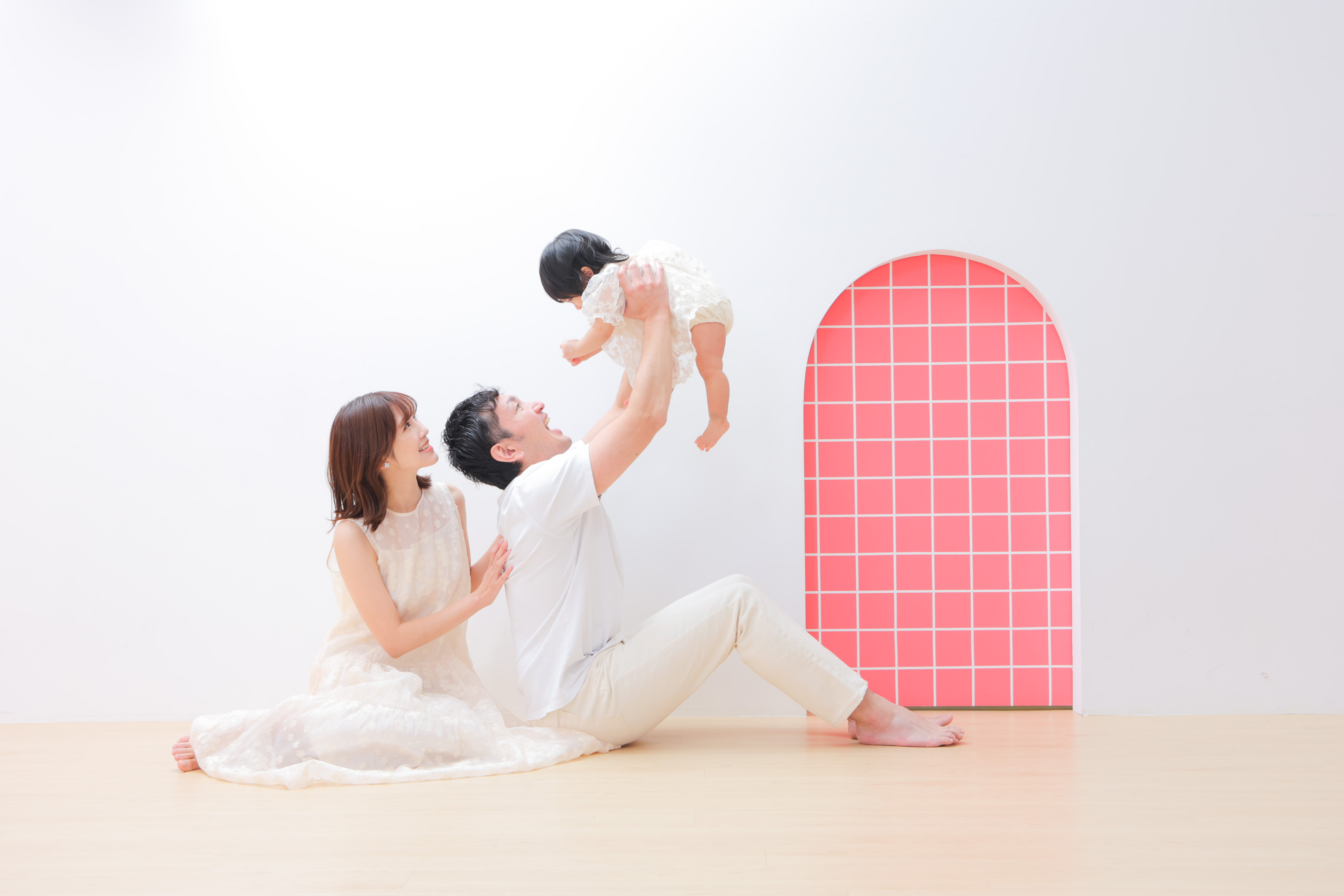 1歳女の子　1歳誕生日