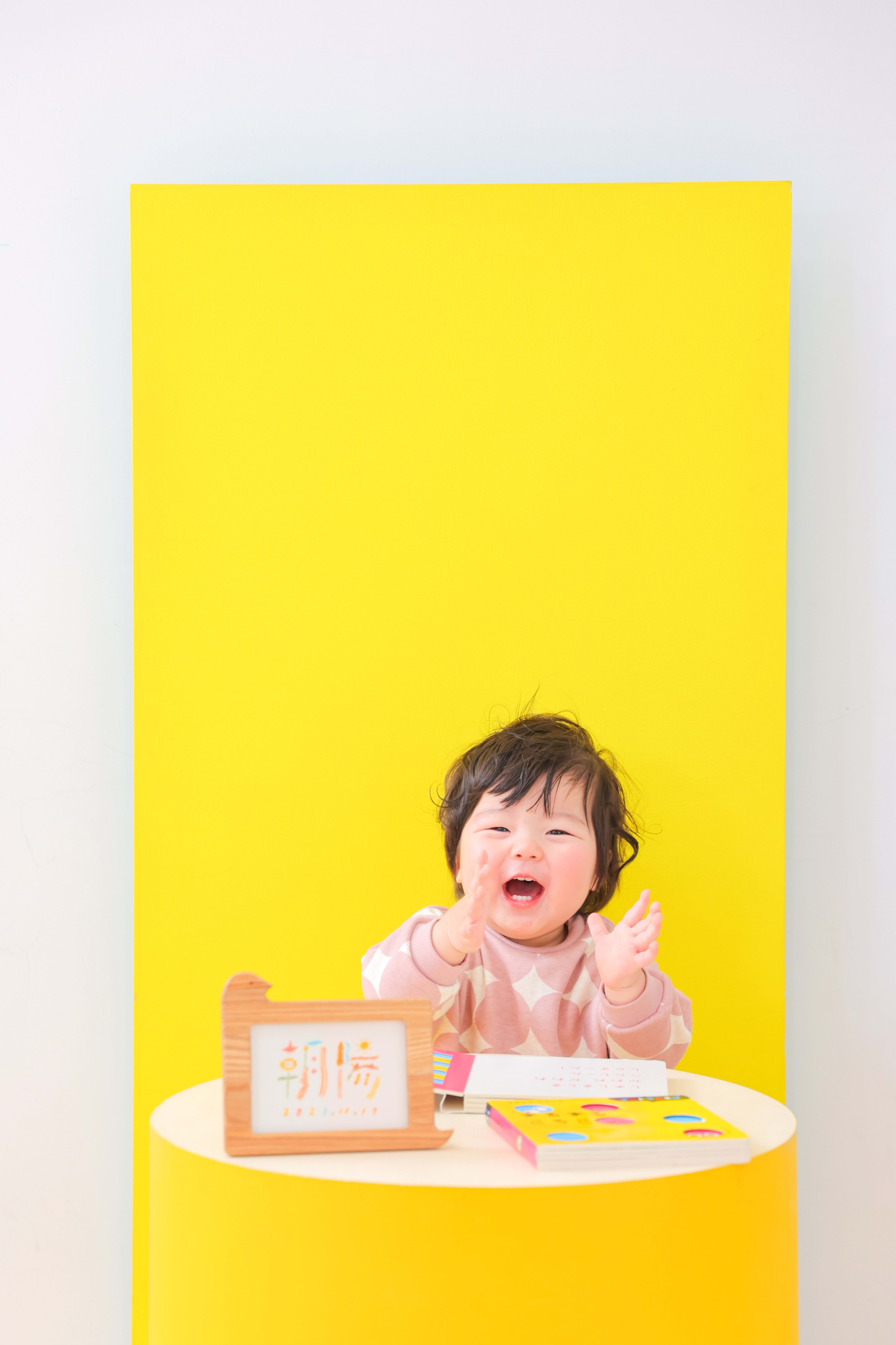 1歳男の子　1歳誕生日