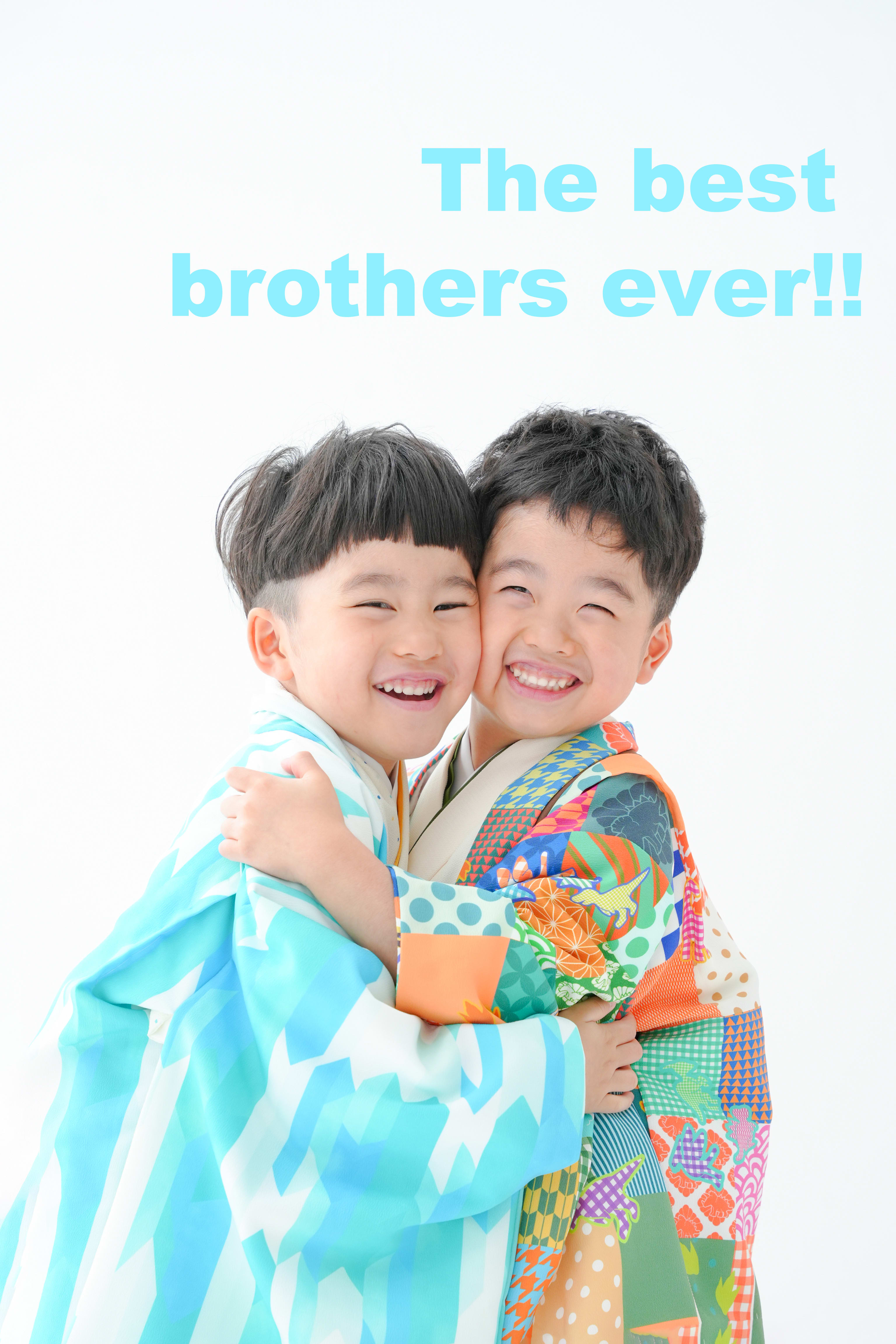 七五三　双子　5歳