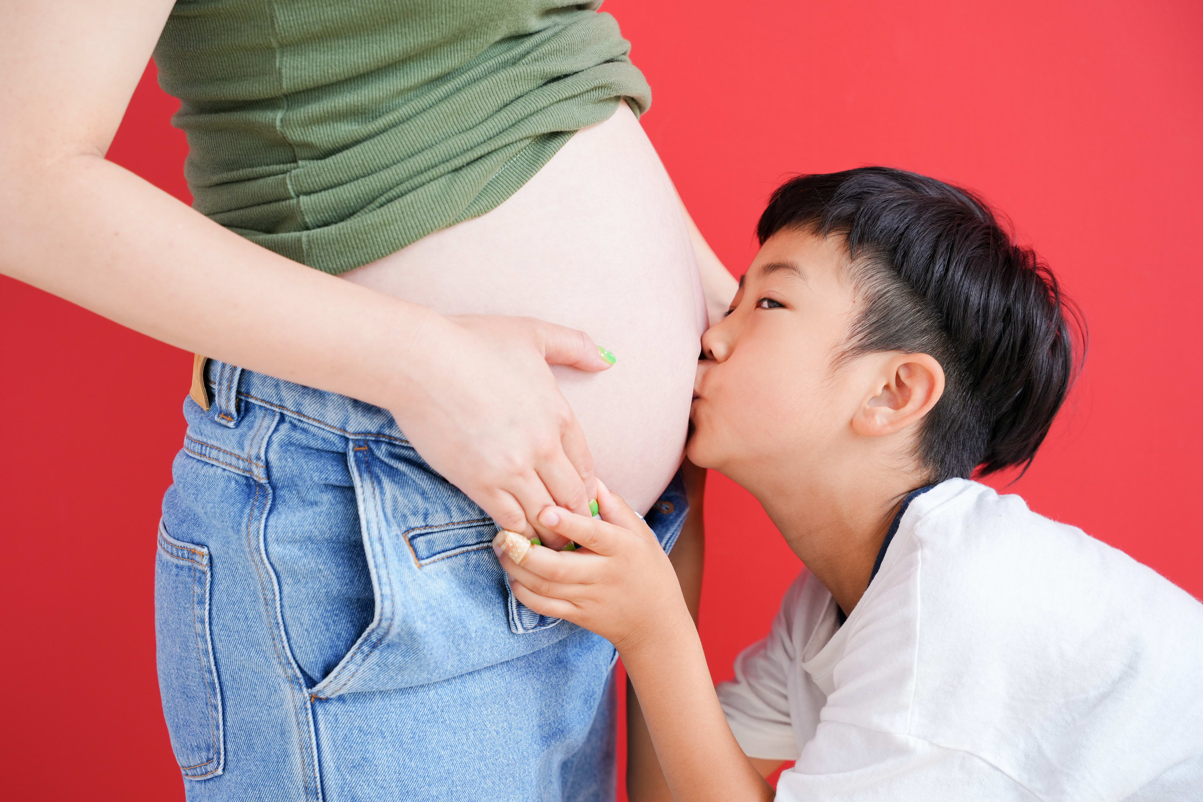 マタニティ　家族写真　記念日　キッズフォトスタジオ　HAPISTA