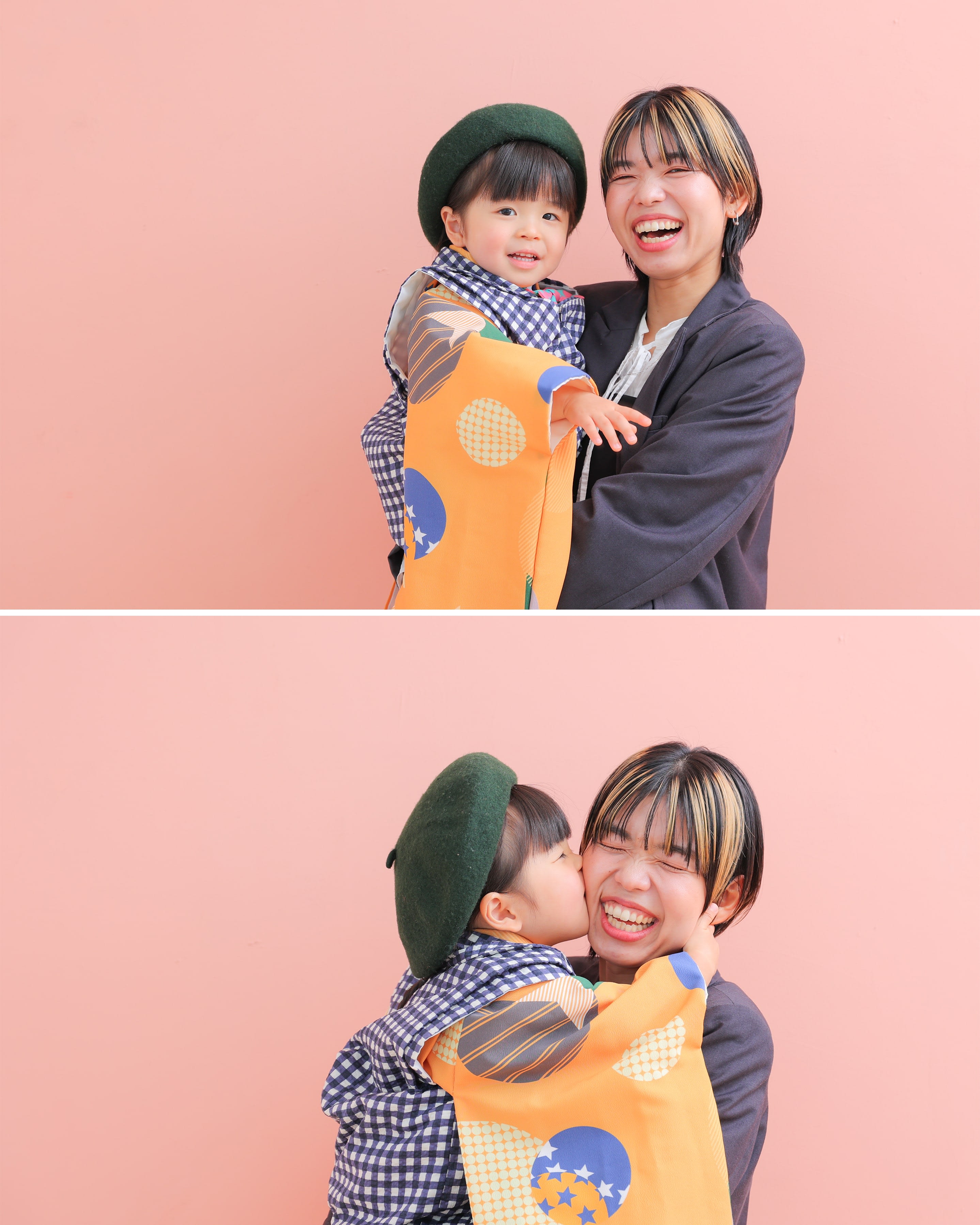 七五三　七五三撮影　753　753撮影　3歳女の子　キッズフォトスタジオ　大阪フォトスタジオ