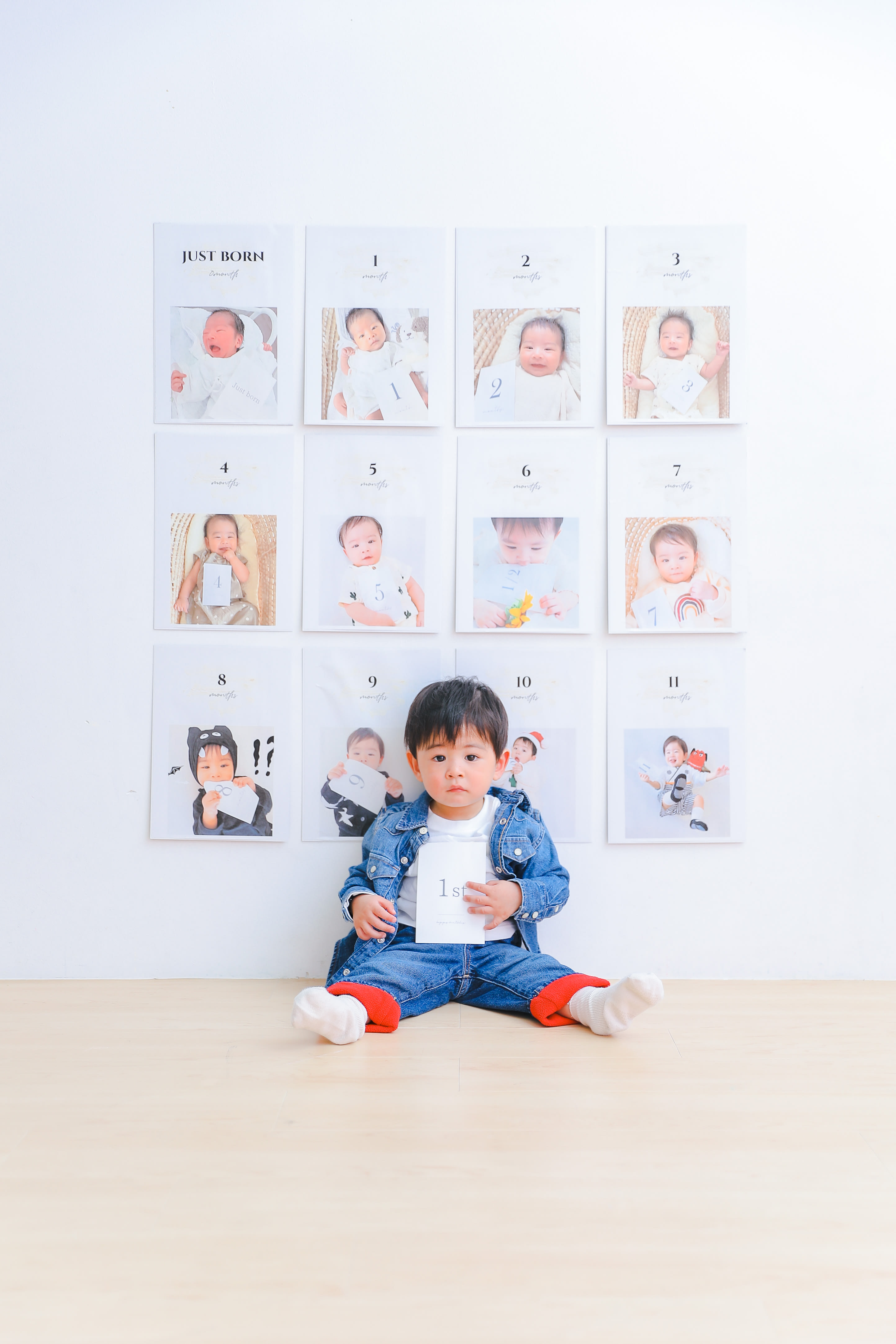 バースデー　お誕生日　1才男の子　キッズ写真　HAPISTA