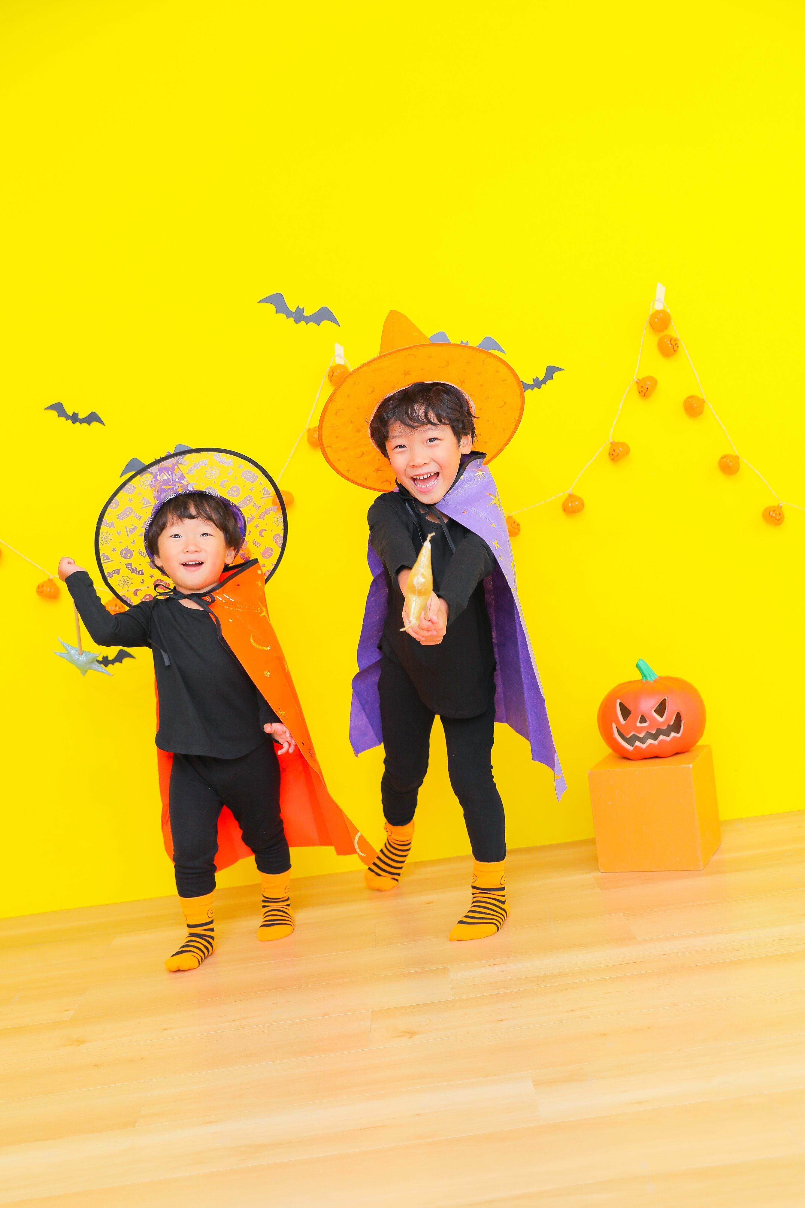 七五三　兄弟　5歳　3歳