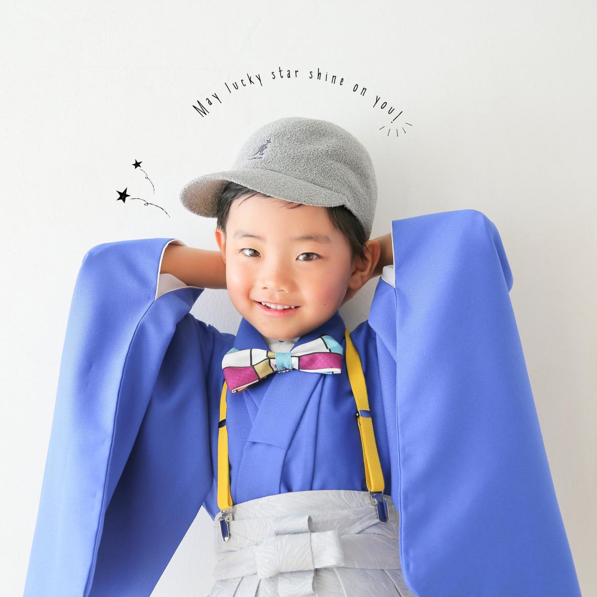 七五三　記念写真　男の子　キッズフォトハウス　HAPISTA